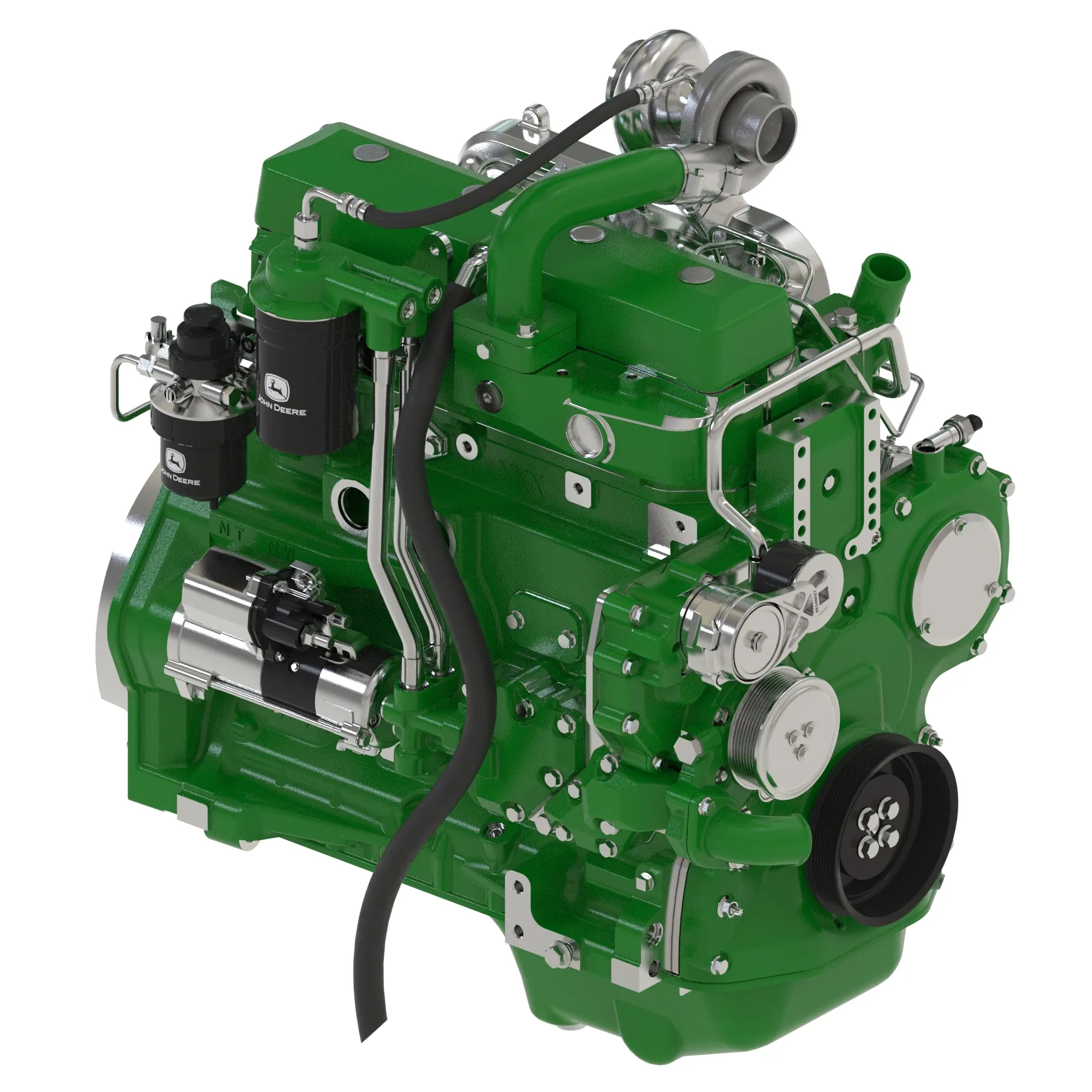John Deere Diesel Engine - RE557952