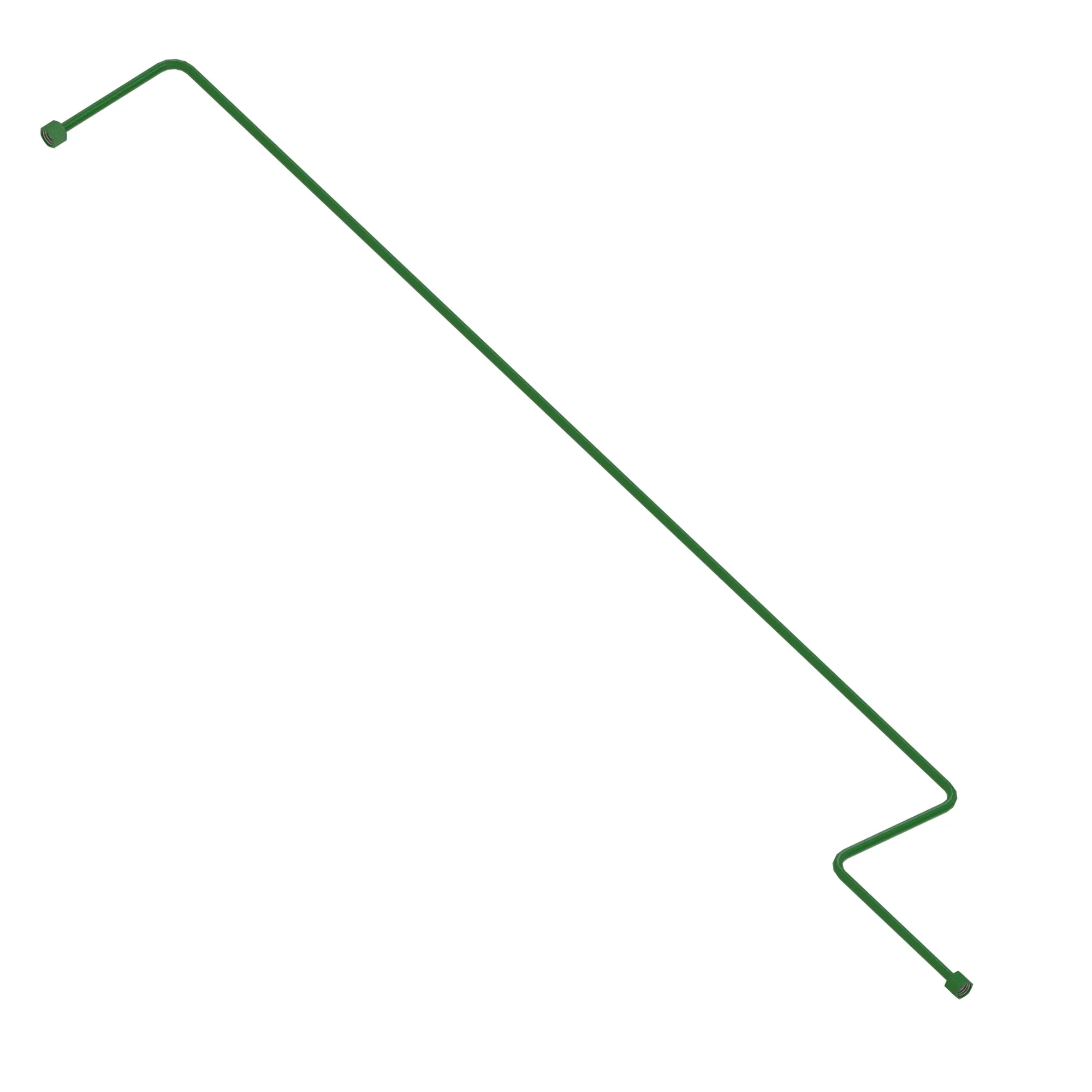John Deere Frame Side Power Brake Return Oil Tube - AXE36743
