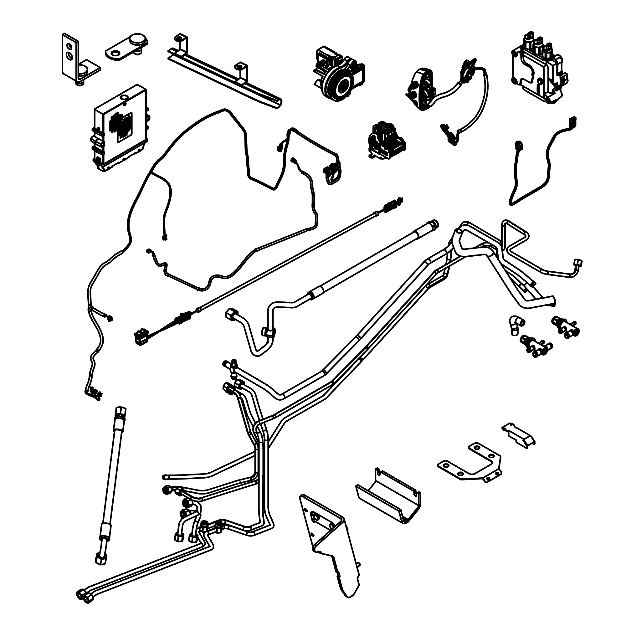 John Deere AutoTrac™ Steering System Kit - BPF10345