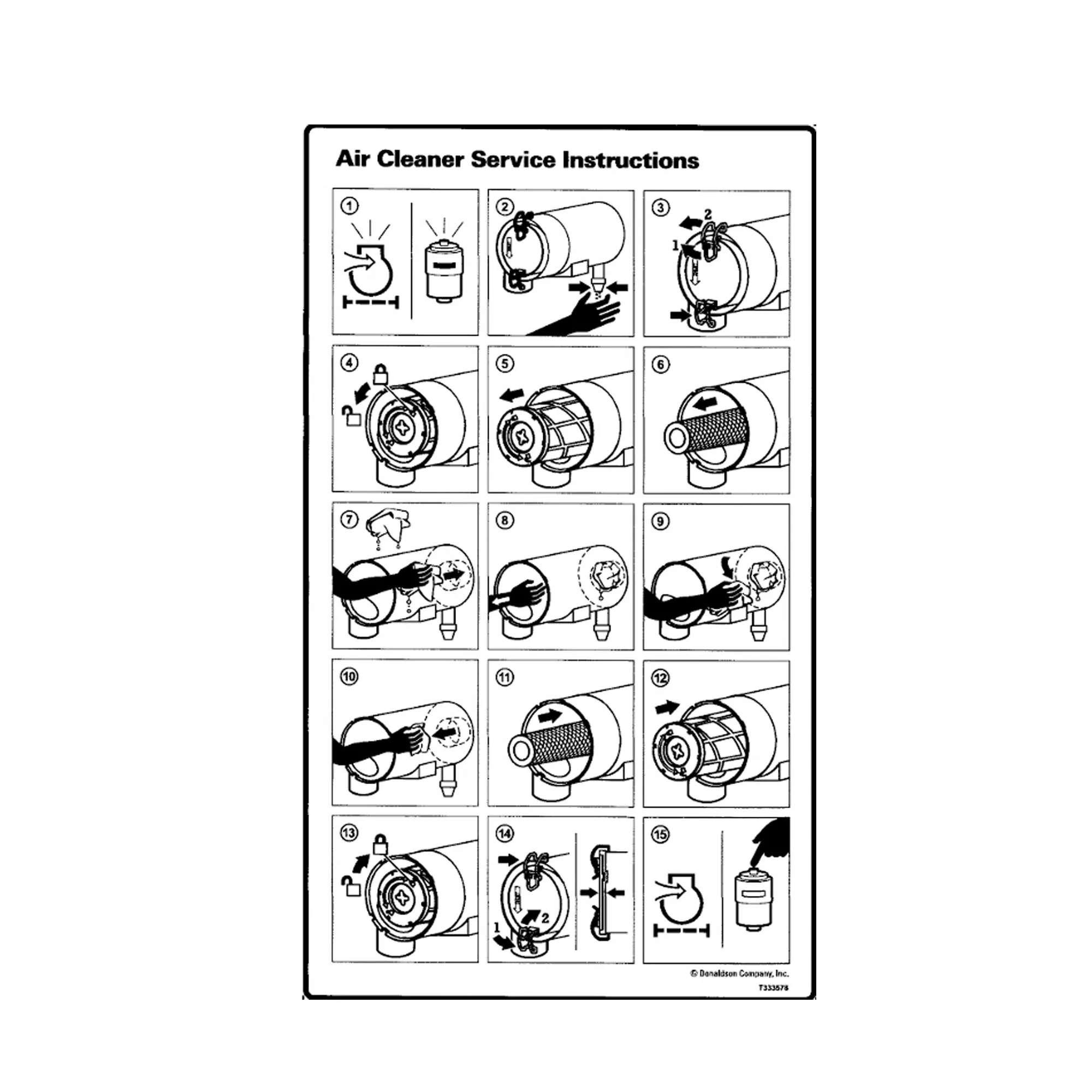 John Deere Label - T333578
