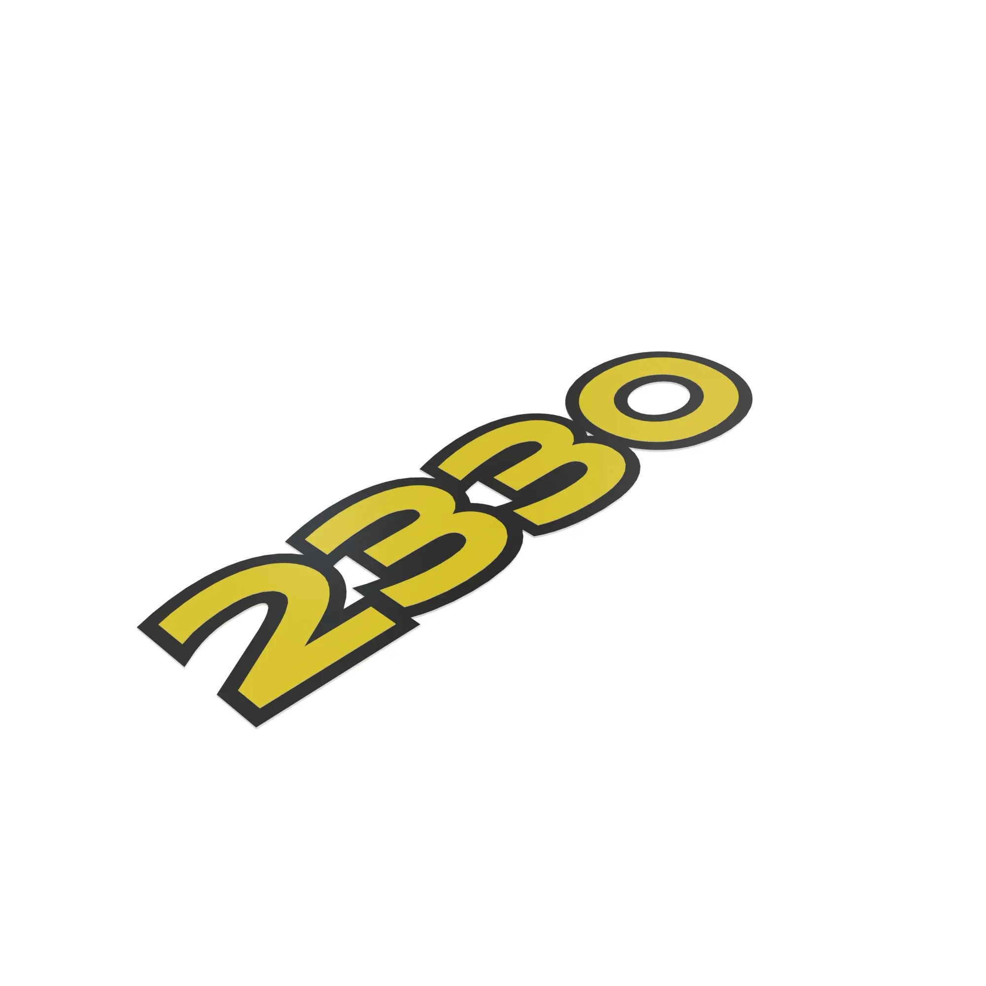John Deere 2330 Model Designator Label - KK24882