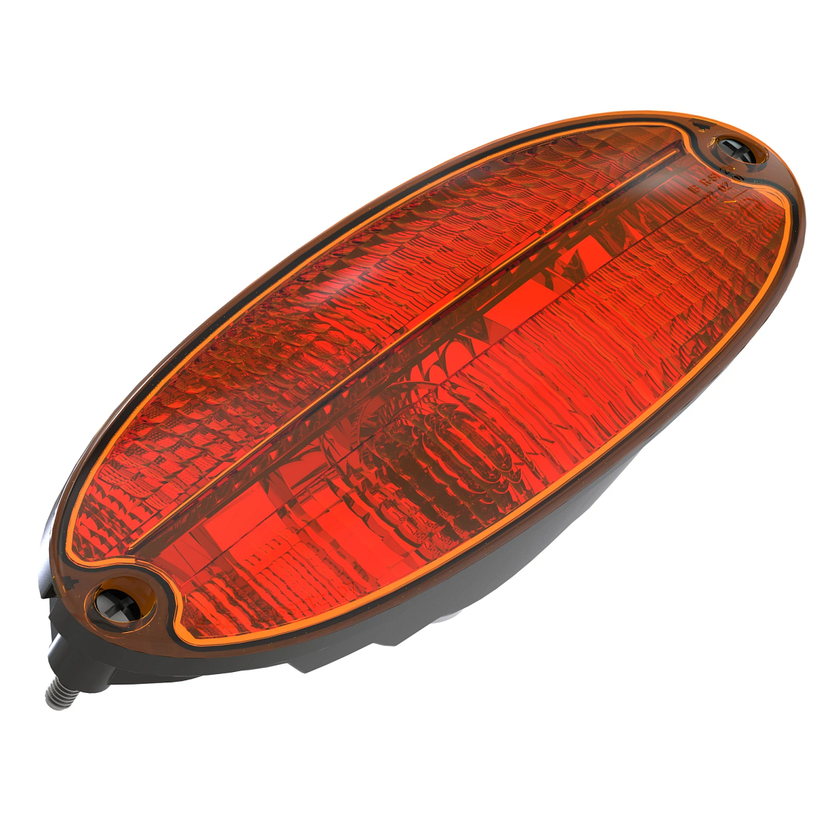 John Deere Rear Fender Mounted Oval Tail Lamp, 12 Volts - RE269635