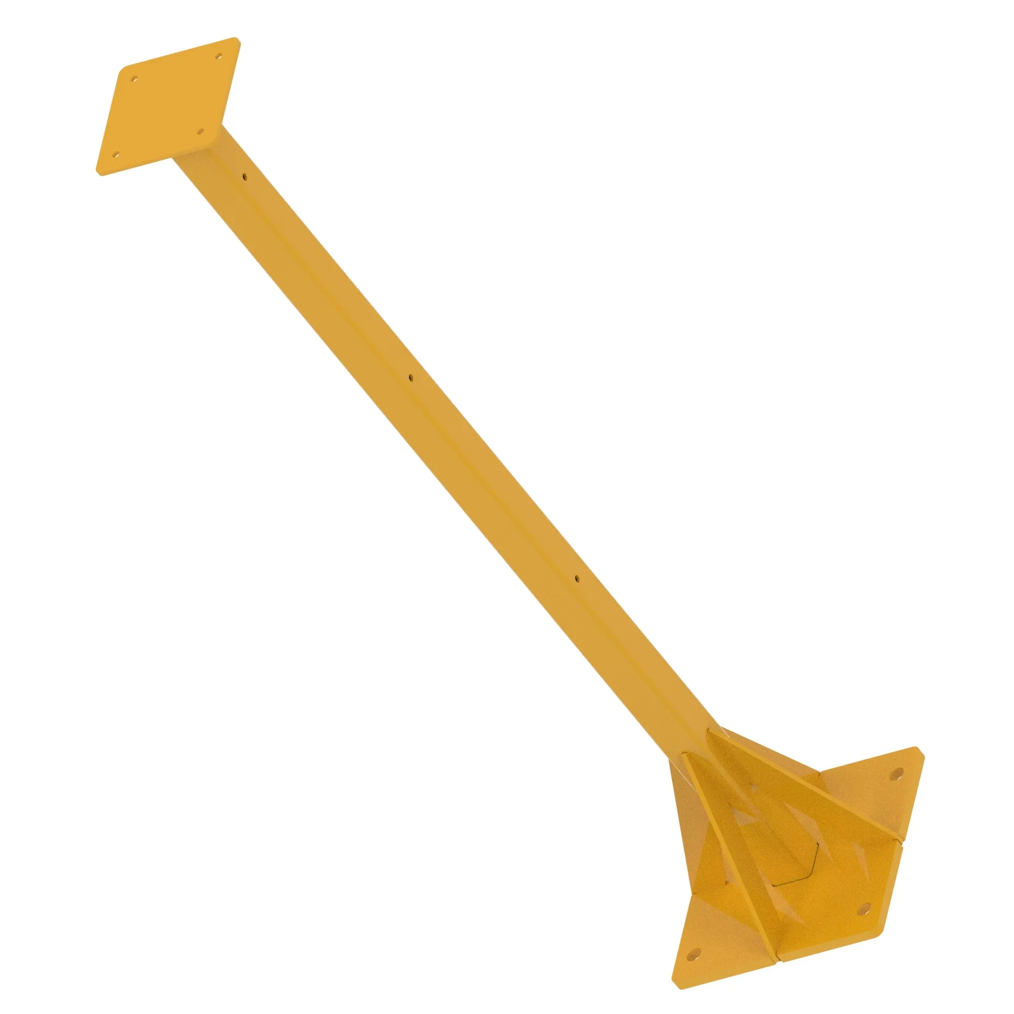 MAST, GPS REC., 7"& 8" TUBE, YELLOW