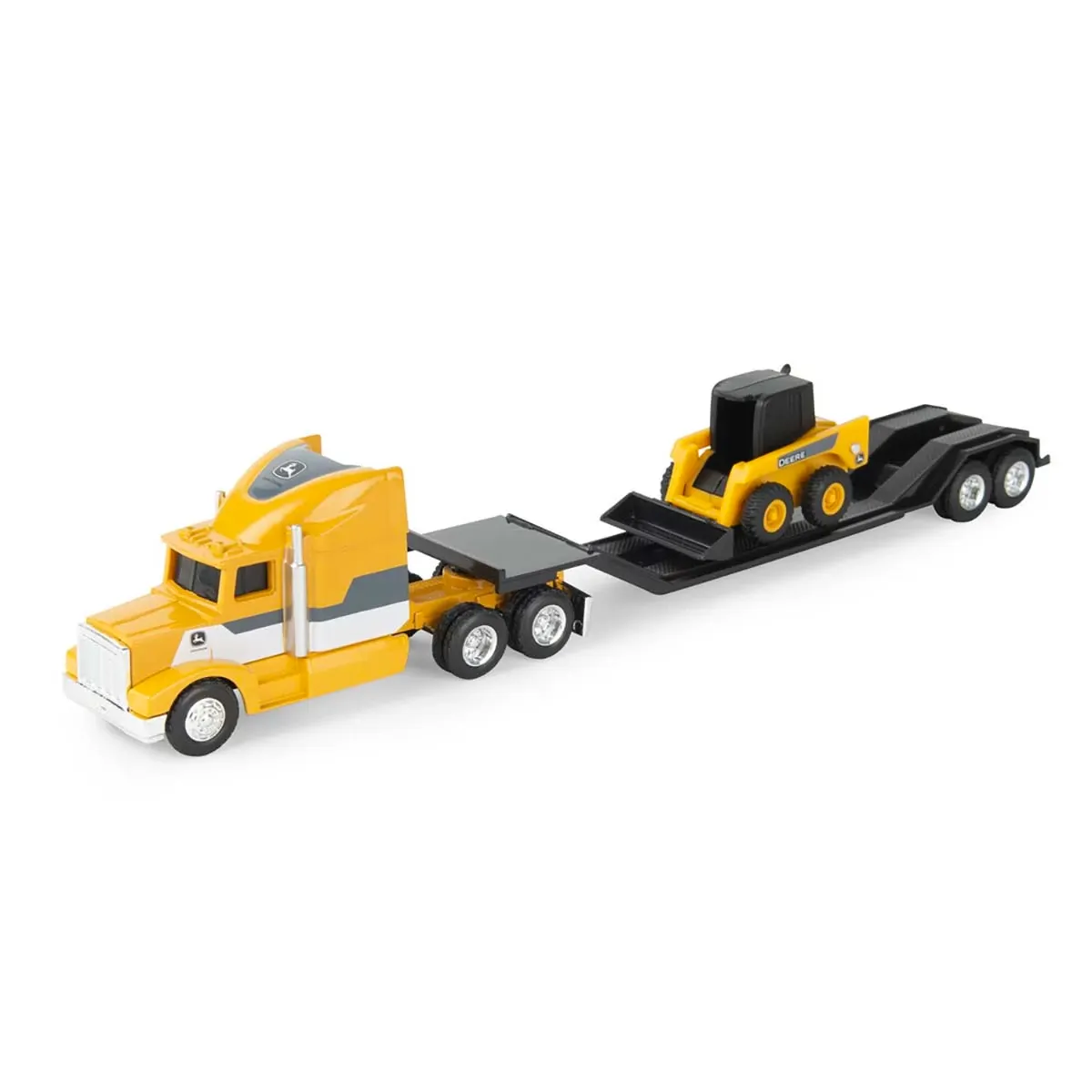 1/64 Semi with Skid Steer 