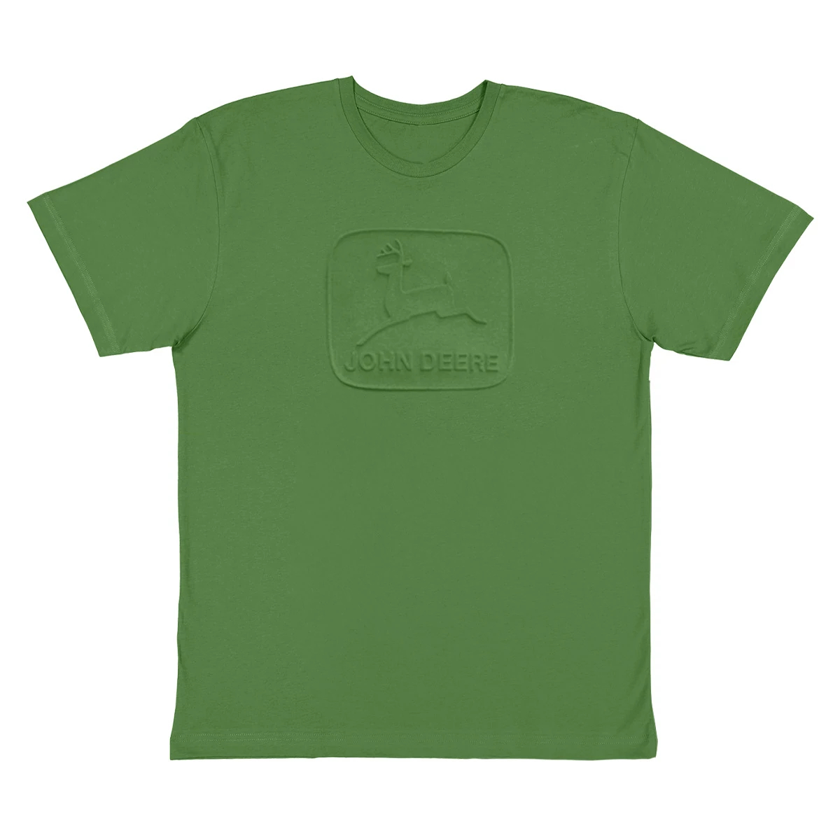 Vintage Embossed Green T-Shirt