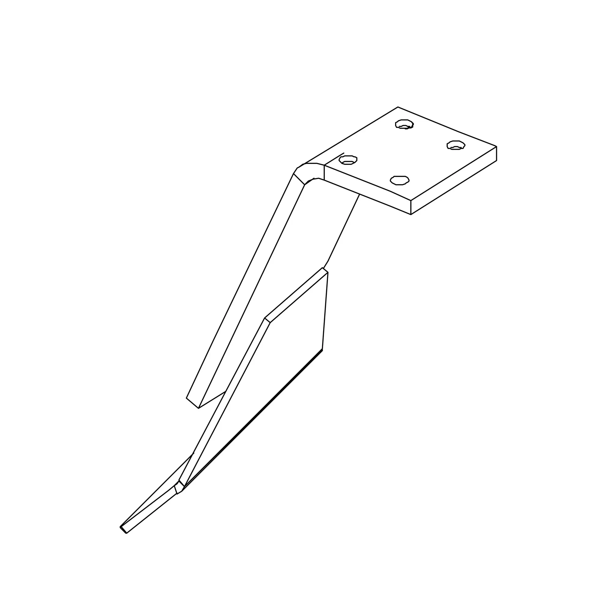 John Deere Scraper, Left Side - 5KB3043097