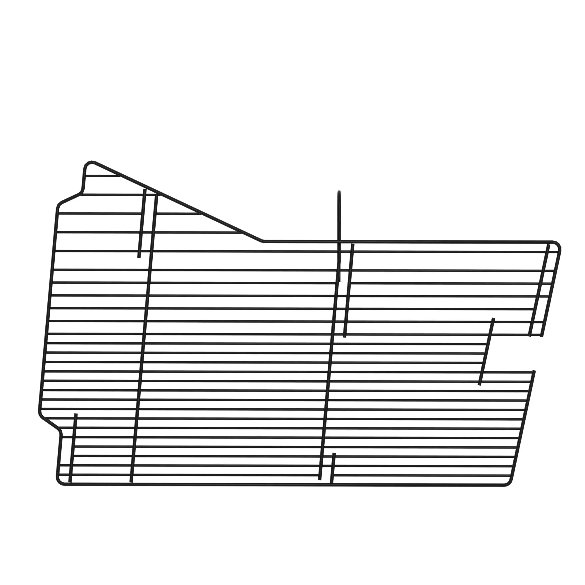 FAN GUARD, RIGHT 310-410 FT4