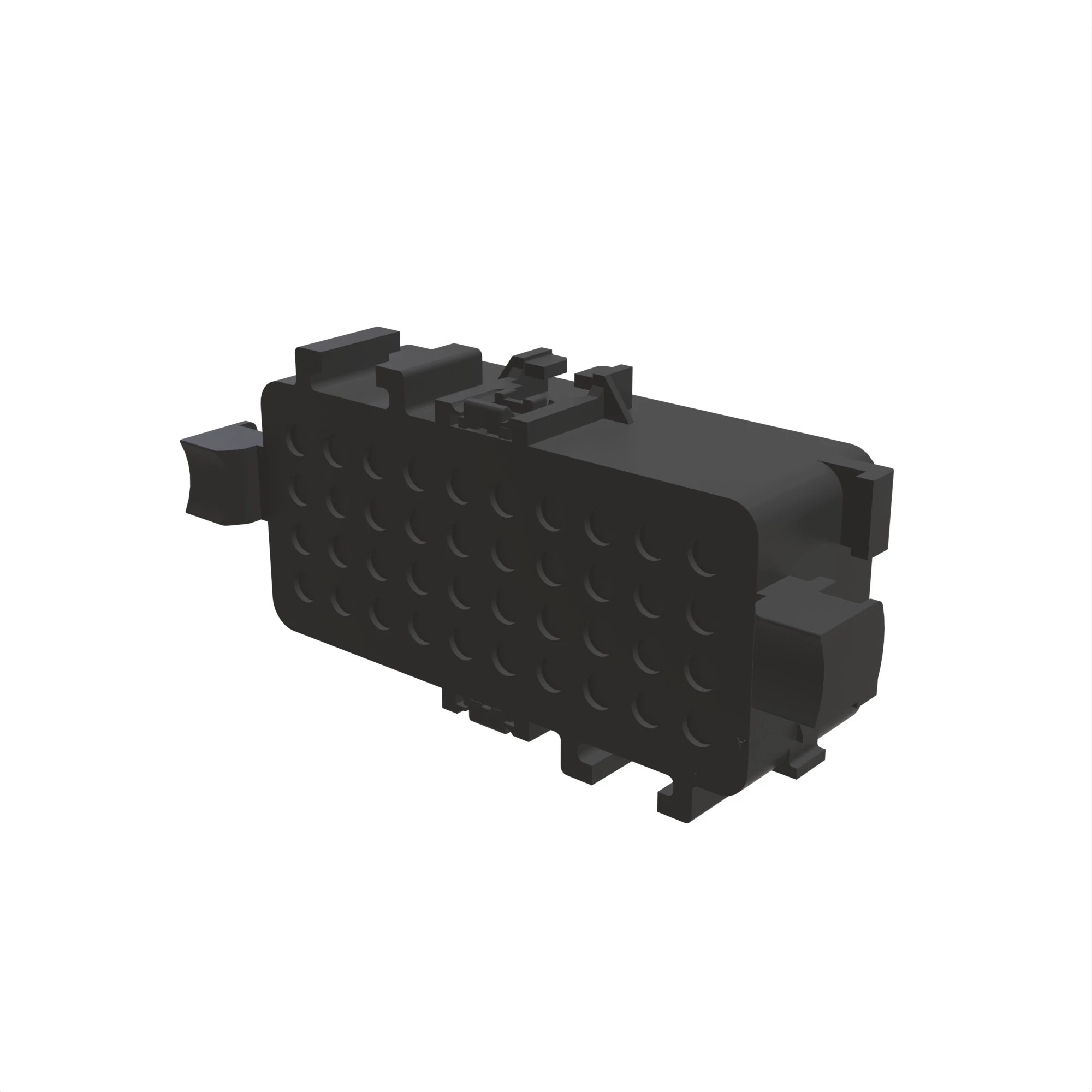 CONN TYCO 40W MS BLK PLSTC