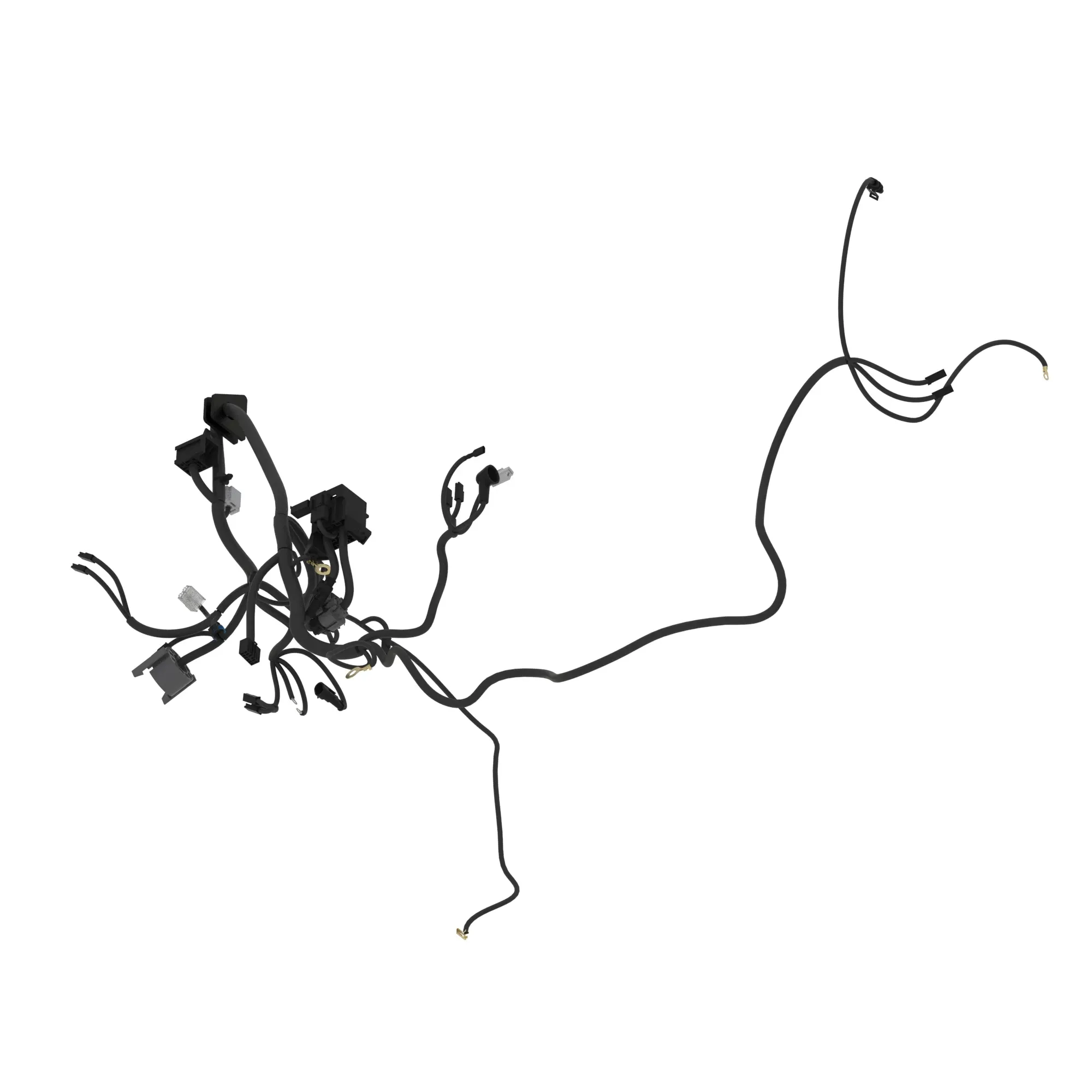 John Deere Front Dual Clutch Wiring Harness - SJ40746