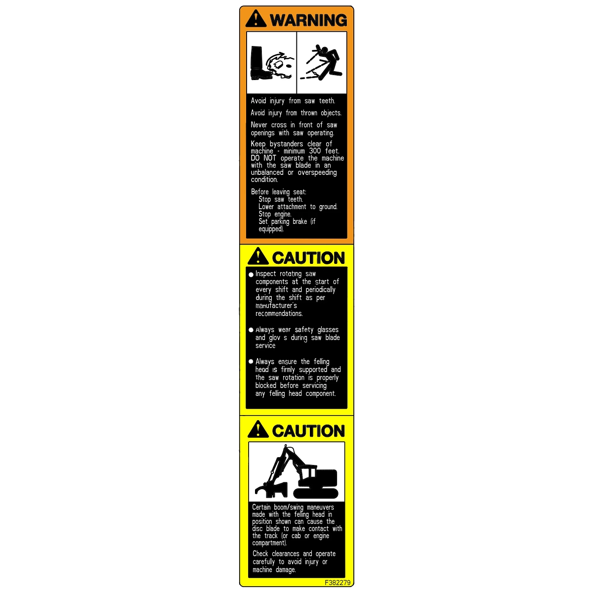 Label, Warning/Caution