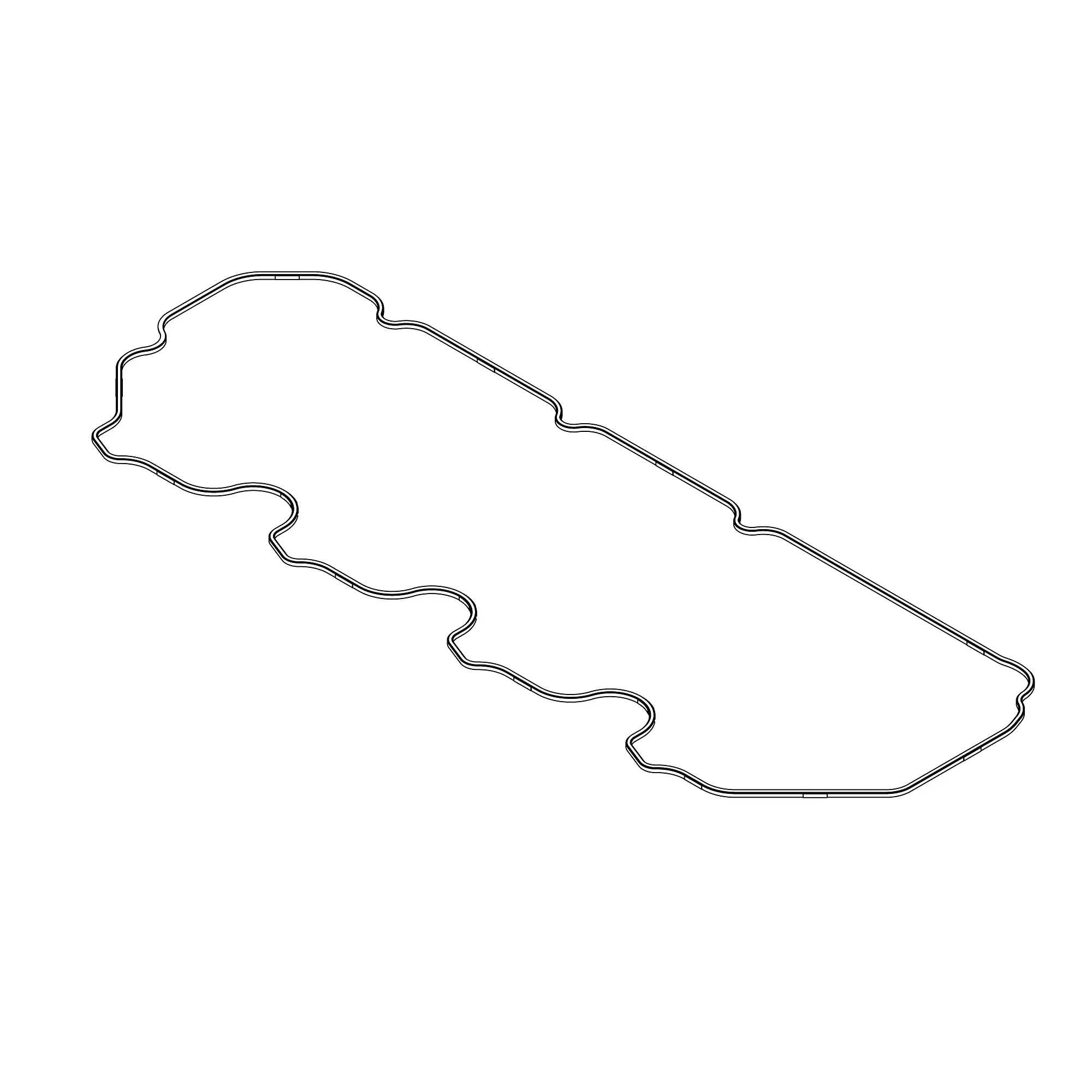 John Deere Bonnet Spacer Gasket - MIU802301