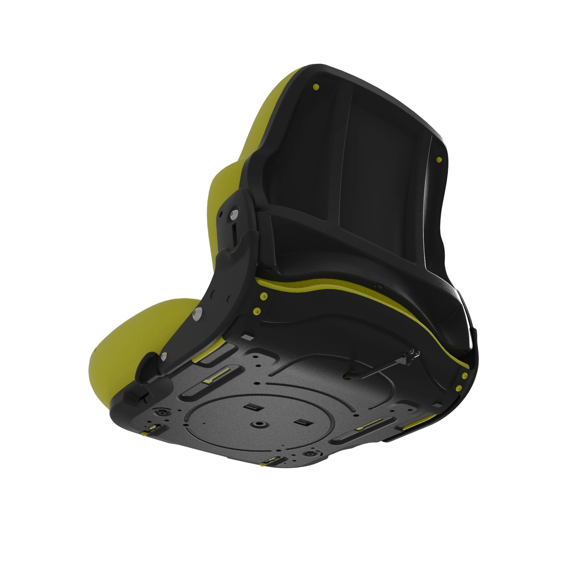 SEAT, PAN ASSEMBLY WITH CUSHIONS