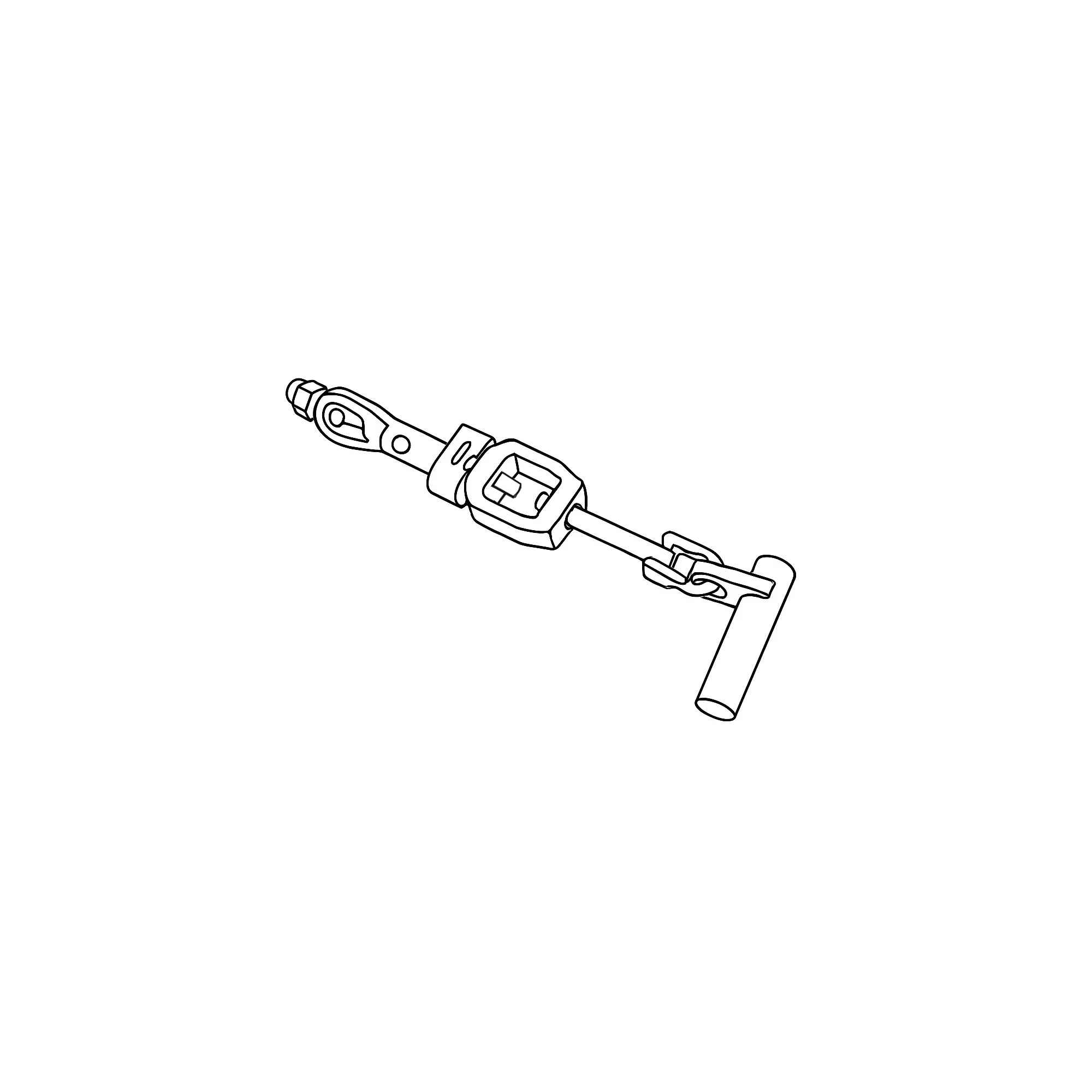 John Deere Three Point Hitch Sway Chain - LVA801097
