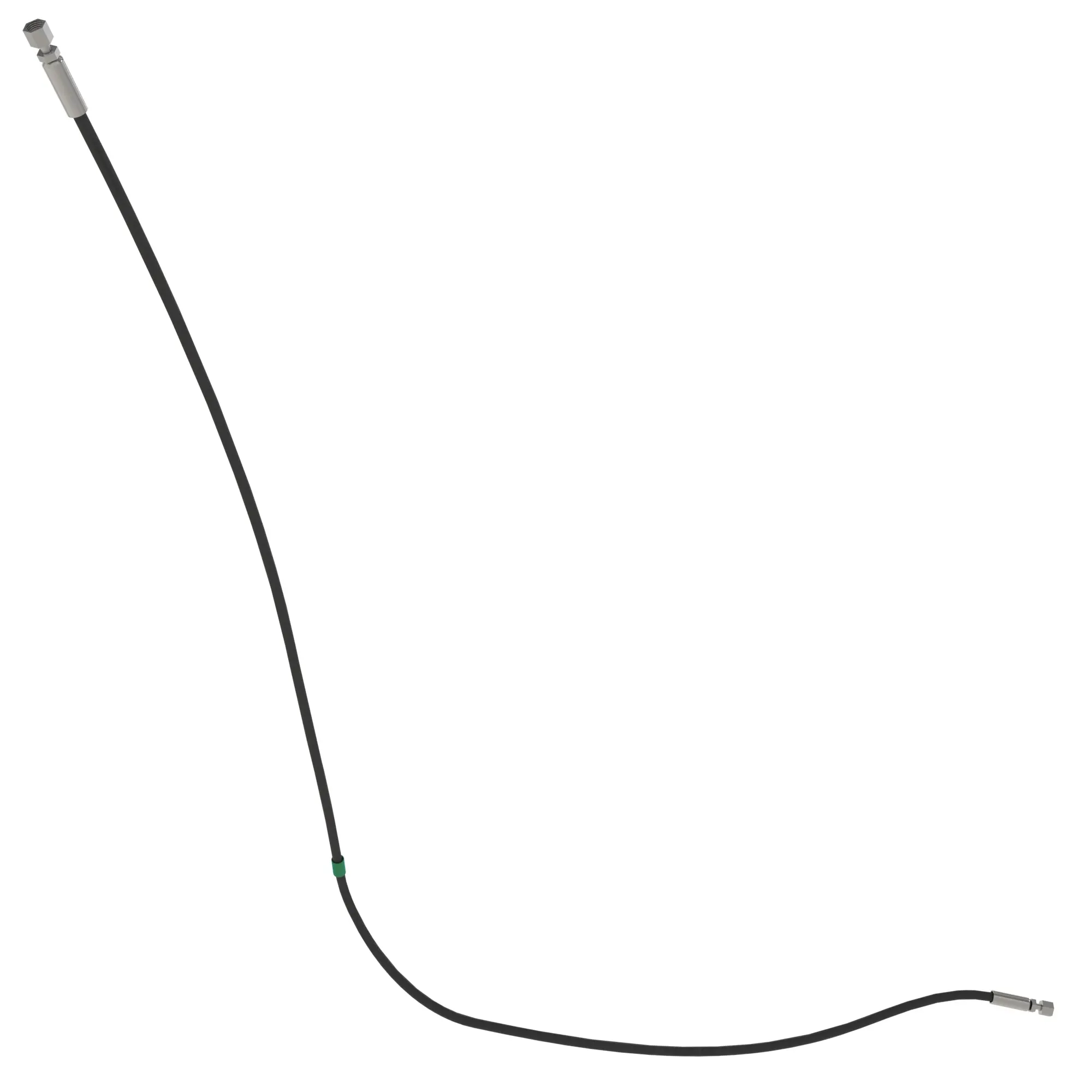 John Deere LH Wrap Floor Disengage Hydraulic Hose - AN372700