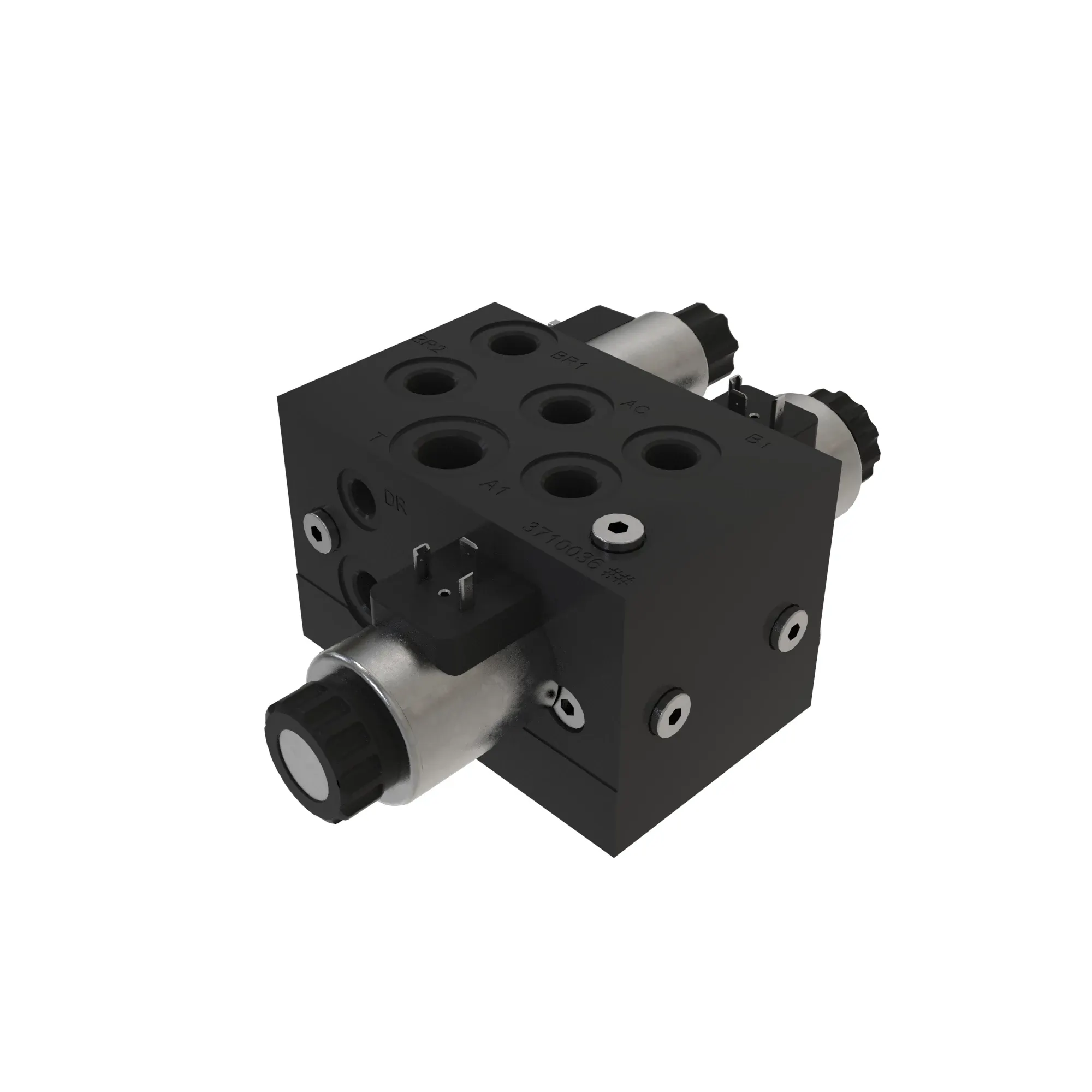 John Deere Cabin Rotation Valve Stack - F685179