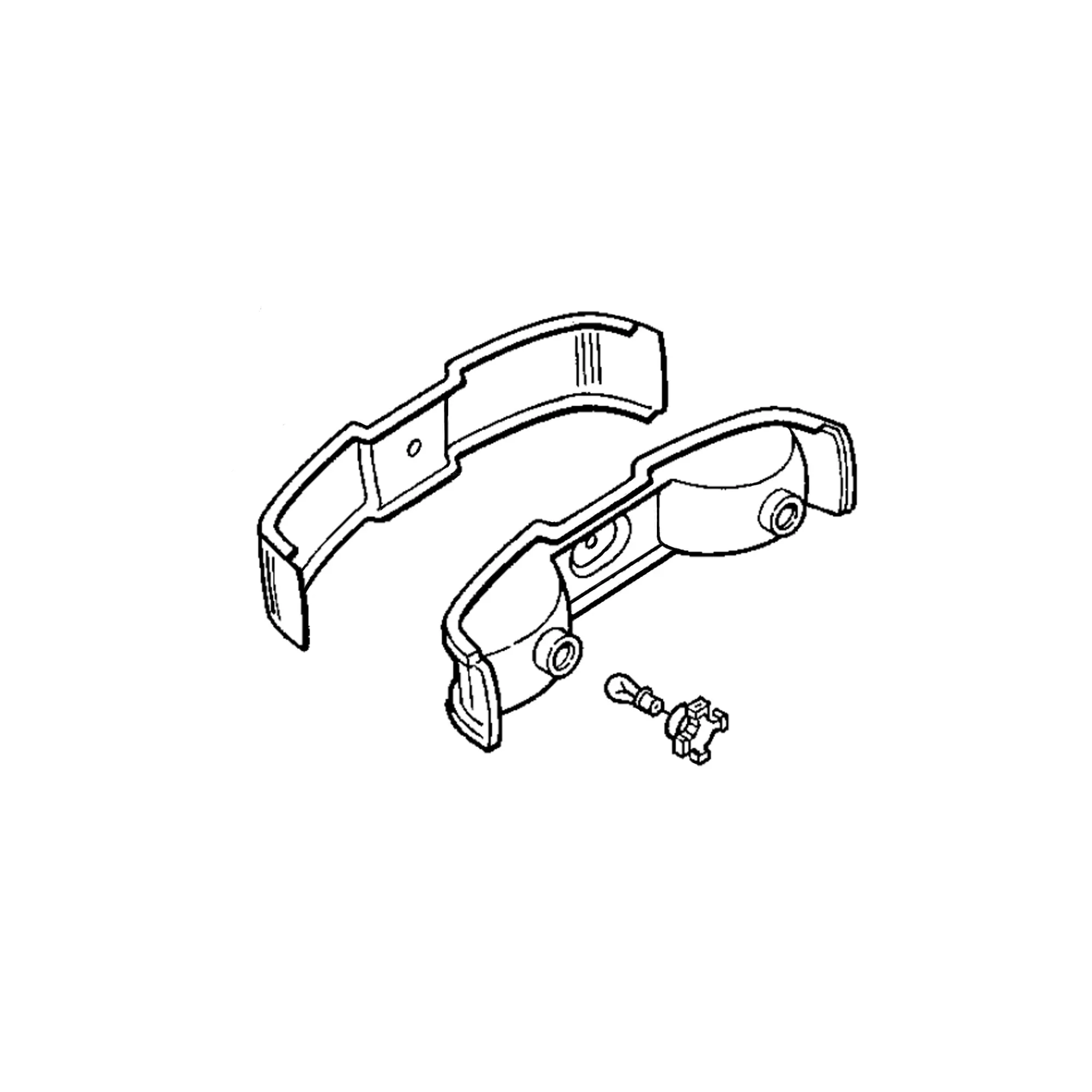 John Deere Headlight Assembly - AM133064
