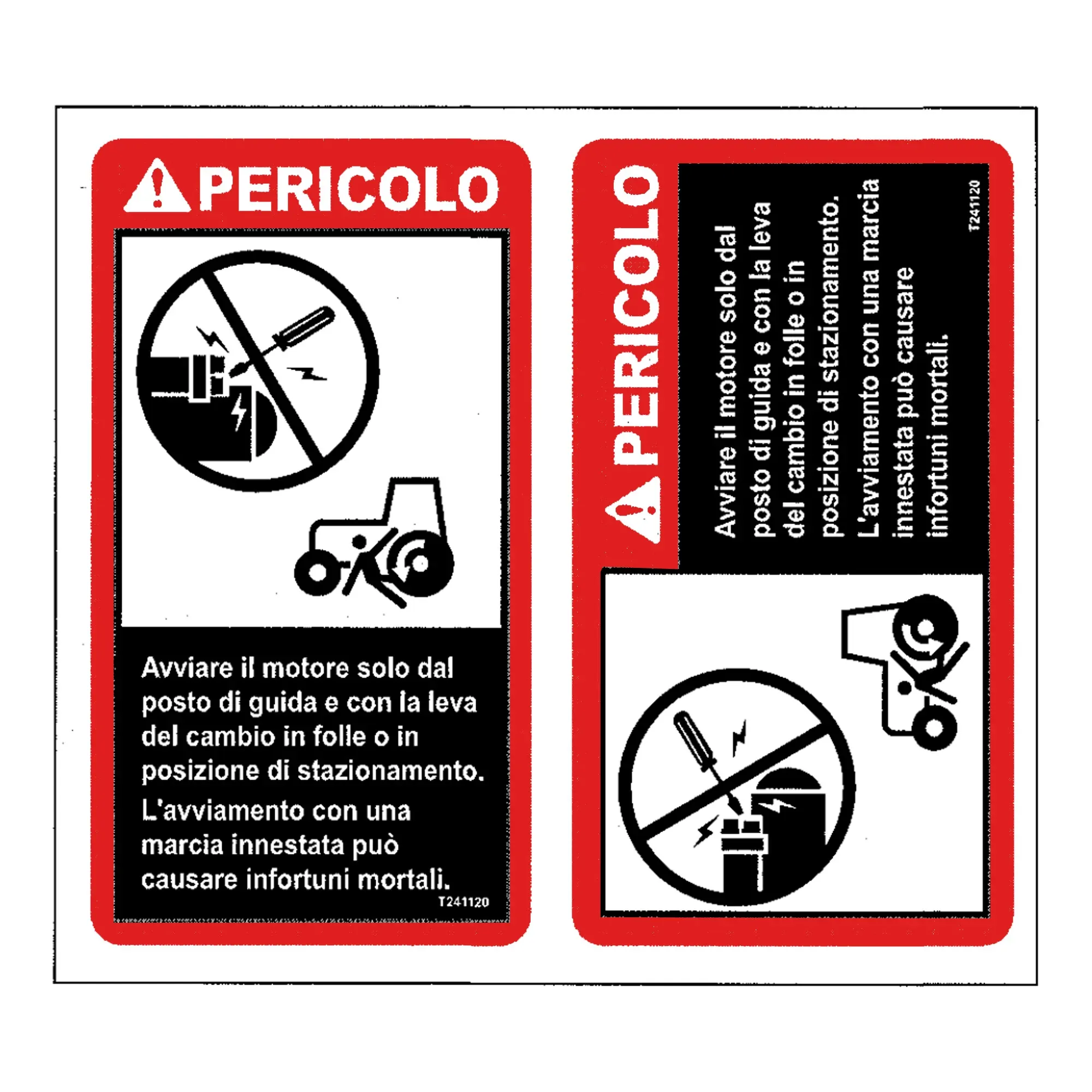 John Deere Label - T241120