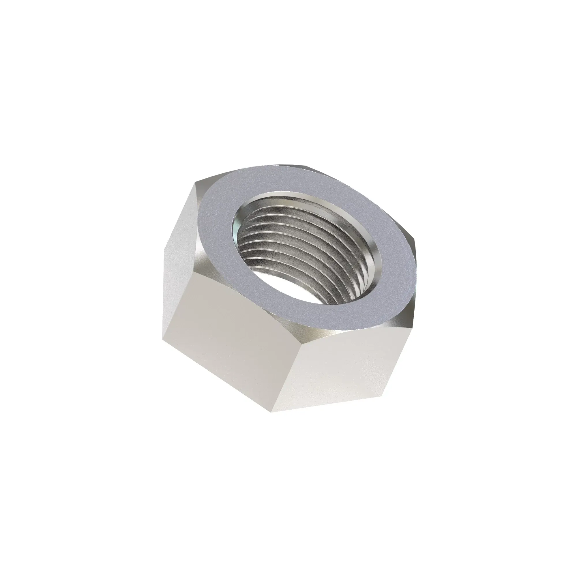 John Deere Hexagonal Lock Nut, 1/4" - T10581