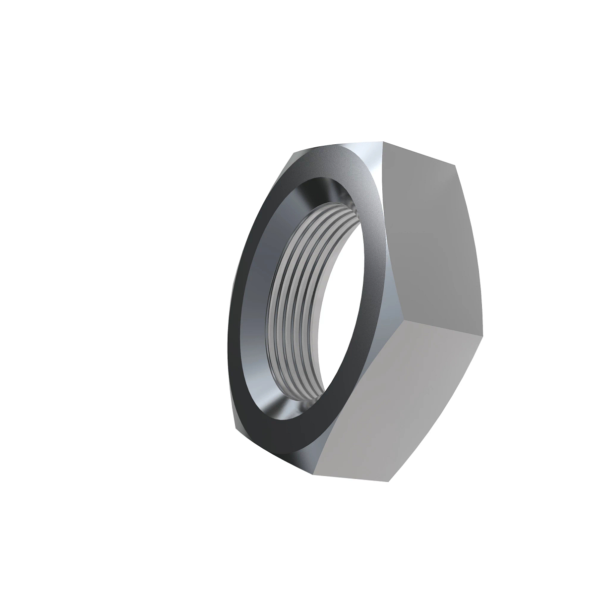 NUT, METRIC, THIN HEX