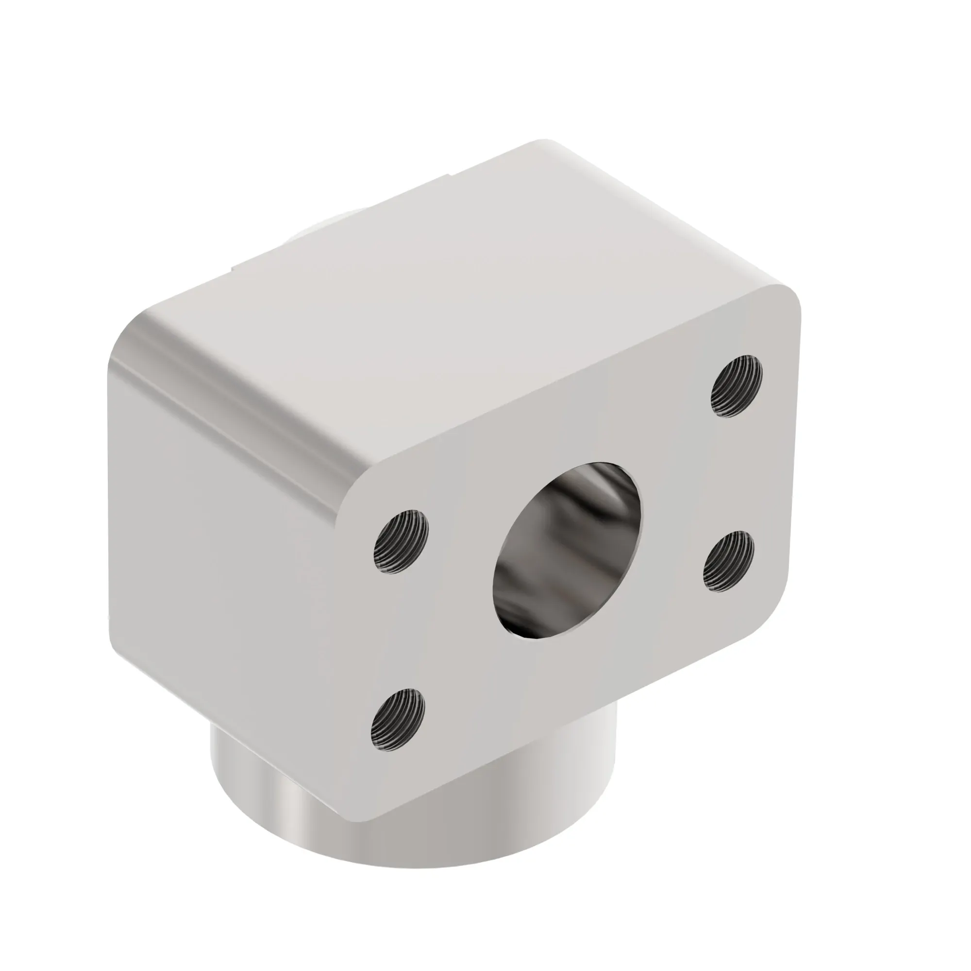 FLANGE FITTING, ELBOW, THREADED COD