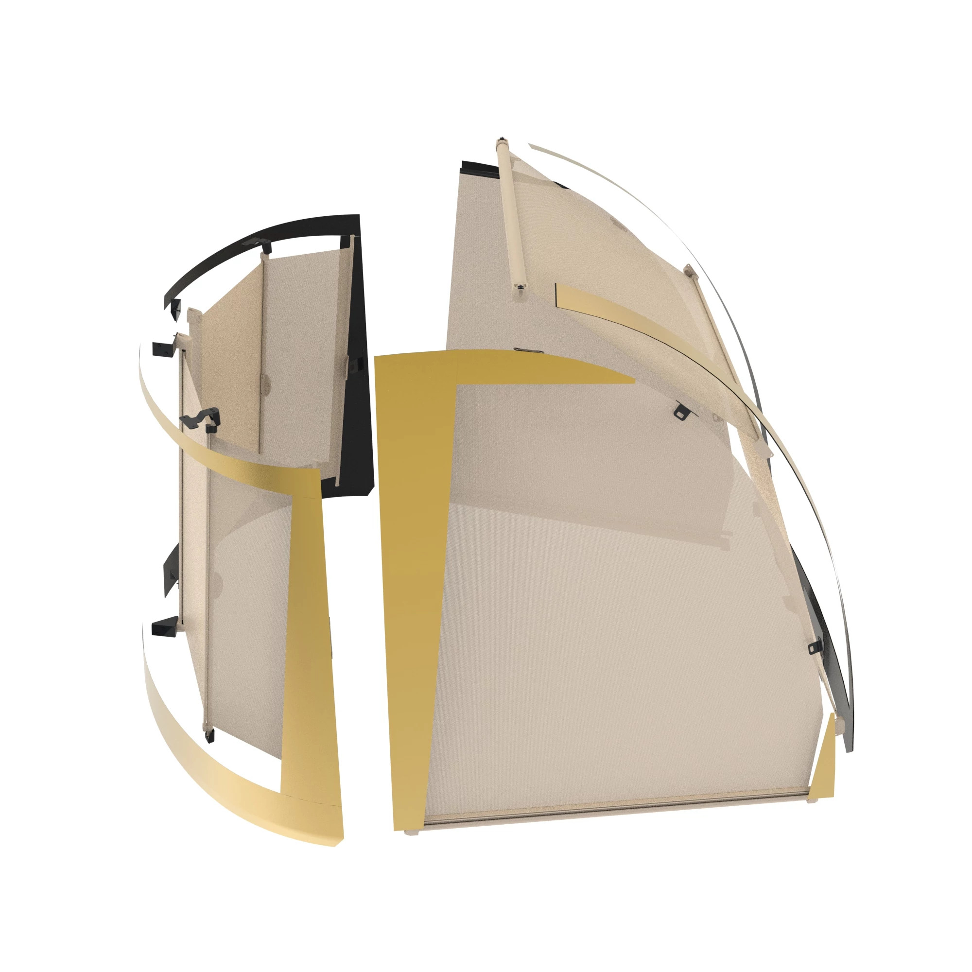 SUN VISOR KIT E-CAB GEN1