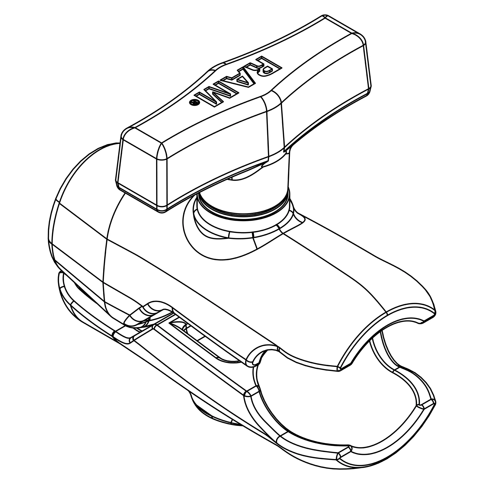 John Deere Monitor Support Bracket - AT451087