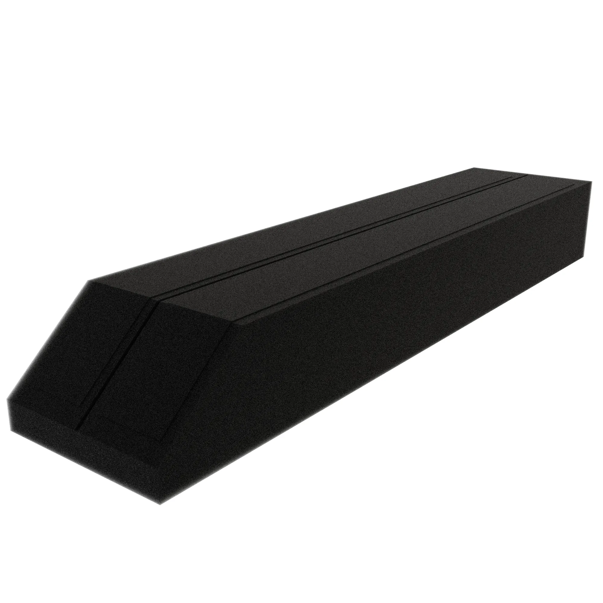 John Deere Lower Hood Rib Section Baffle Deflector - R134744