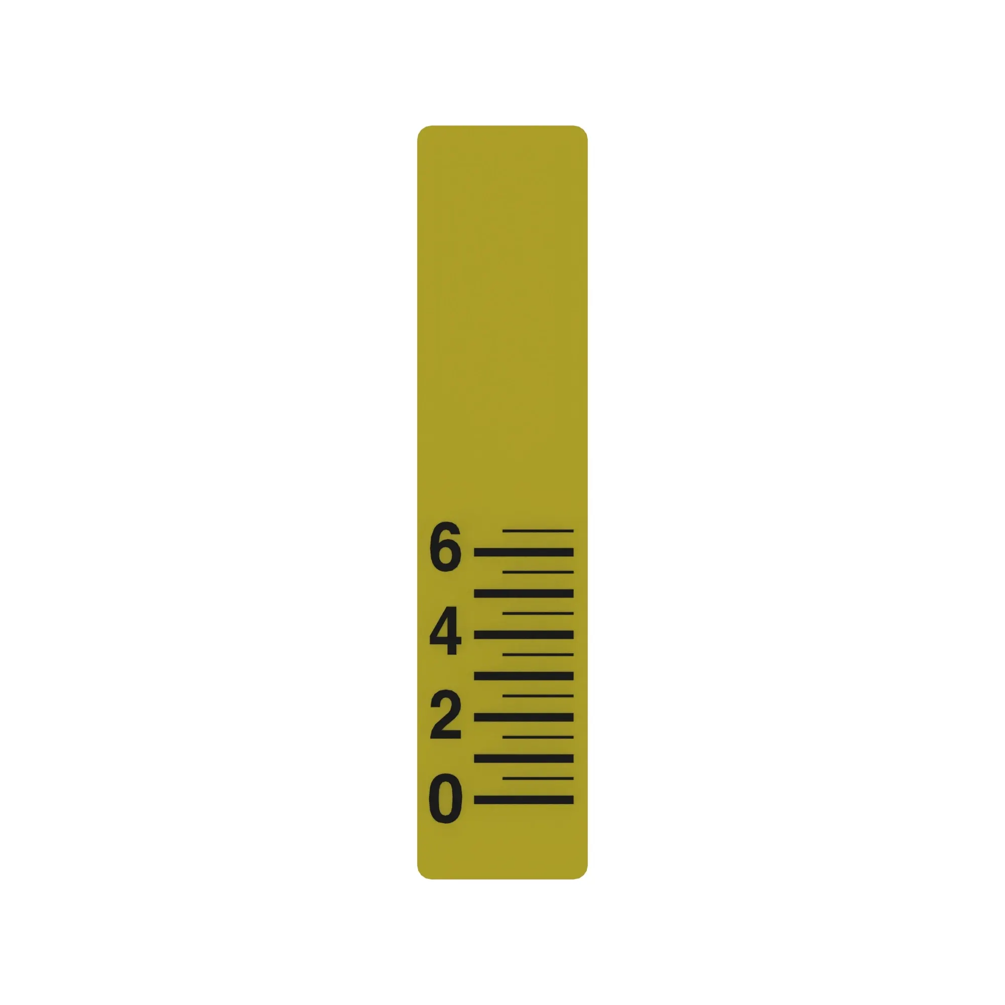 John Deere KernelStar™ Processor Gap Indicator Label - HXE47753