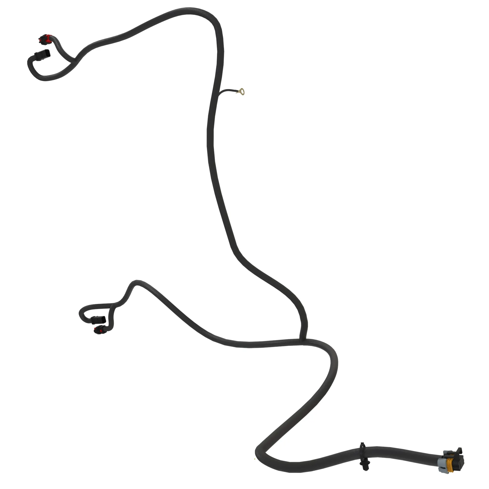 John Deere Manual Attachment Control Kit Wiring Harness - AT516625