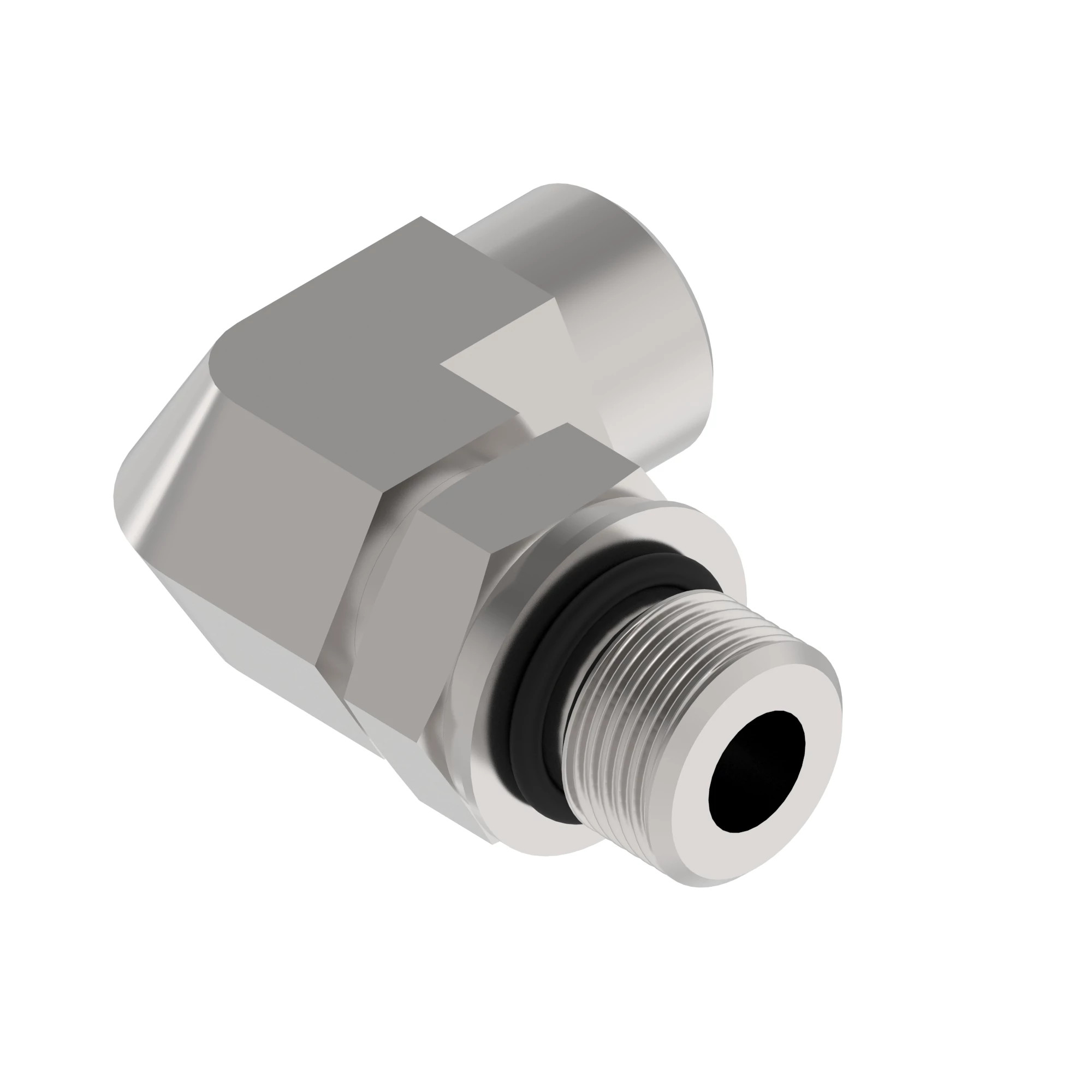 CONNECTOR, 90 DEG ELBOW M18 TO S12