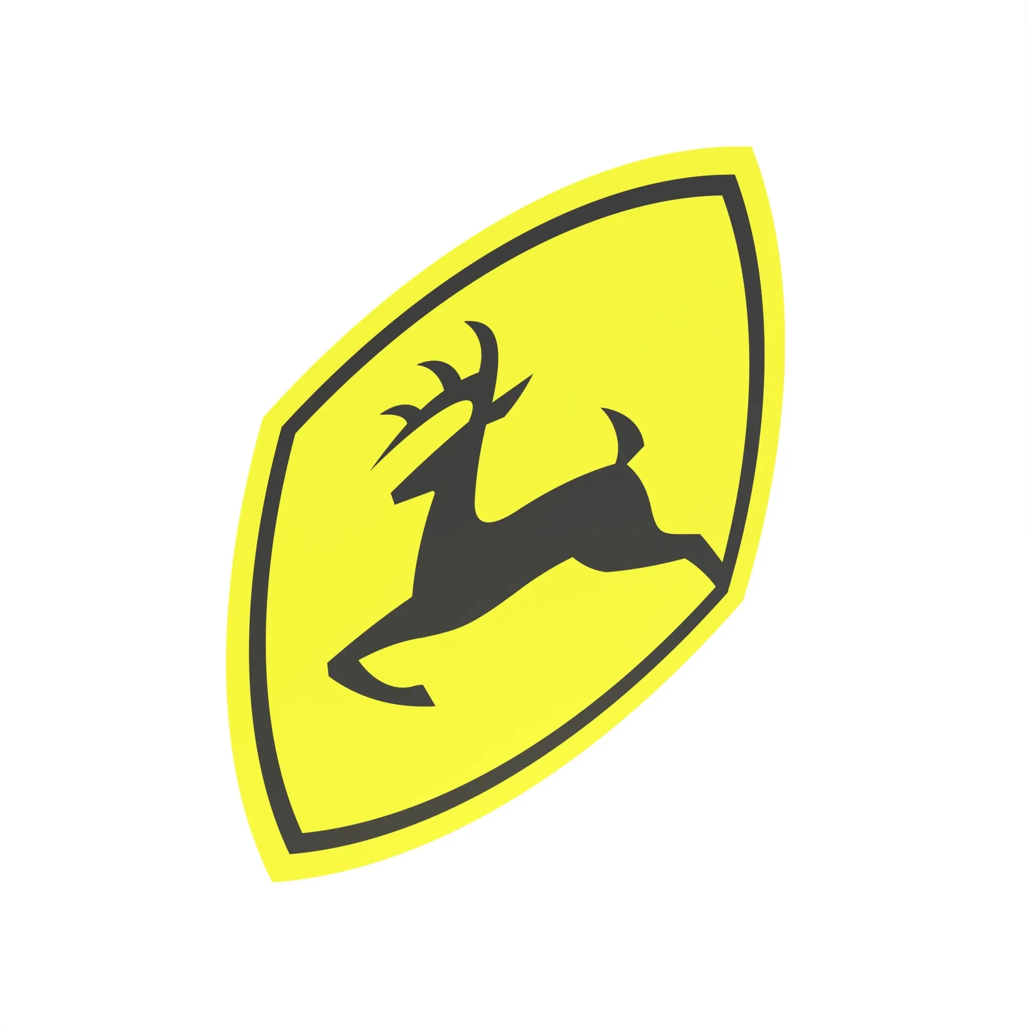 John Deere Leaping Deer design Label - JD5727