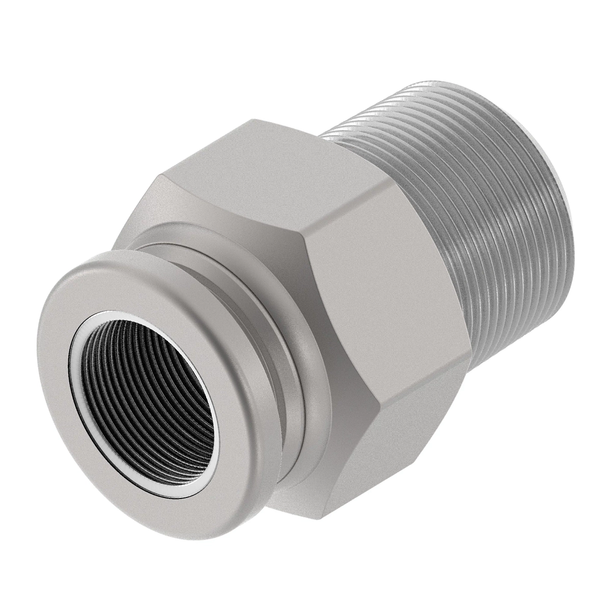 Hose Fitting, 3/8" Mnpt to 1/2" Ptc