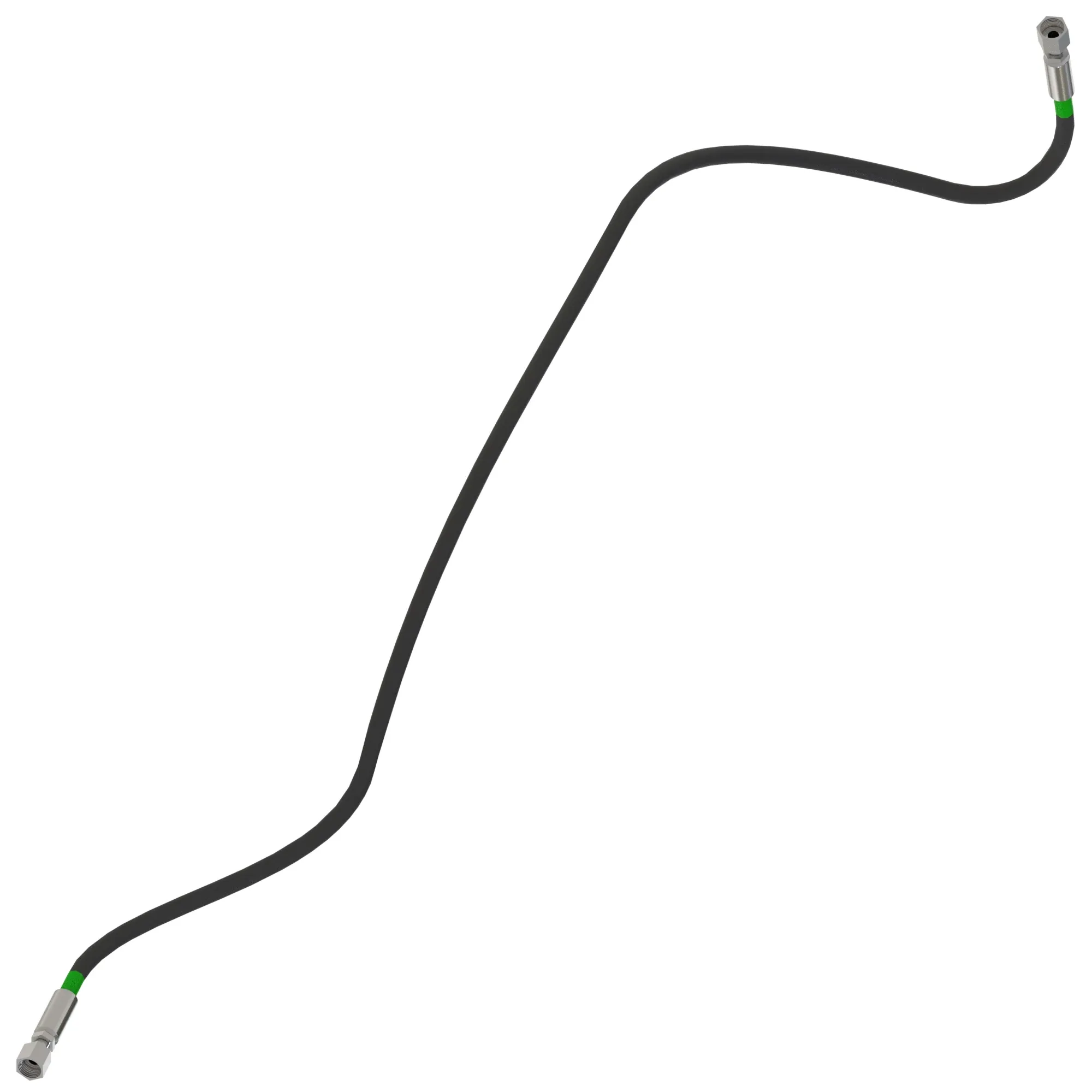 John Deere Left Center Pressure Hydraulic Hose - AKK21392