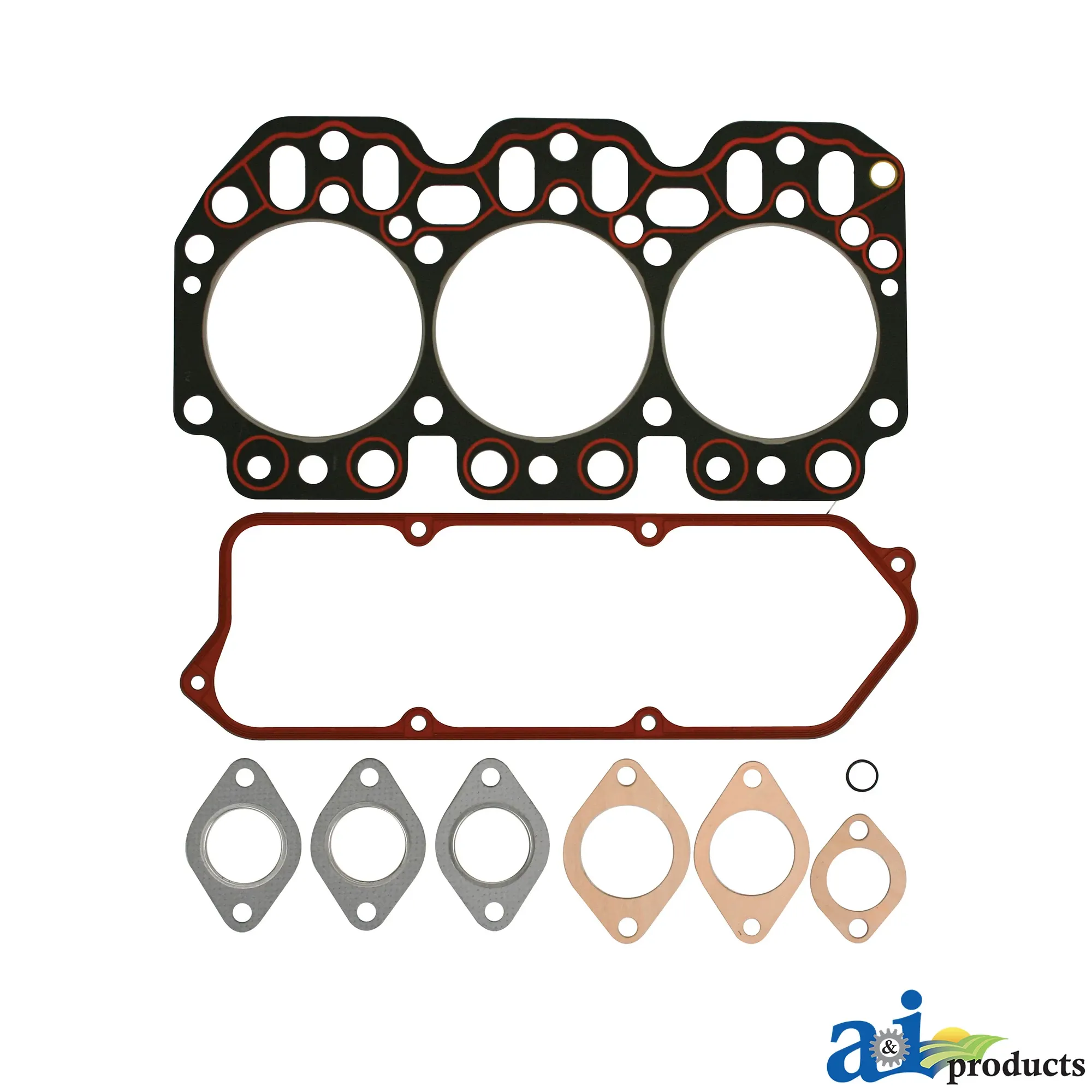 A&I Products Engine Cylinder Head Gasket Set - A-RE37489