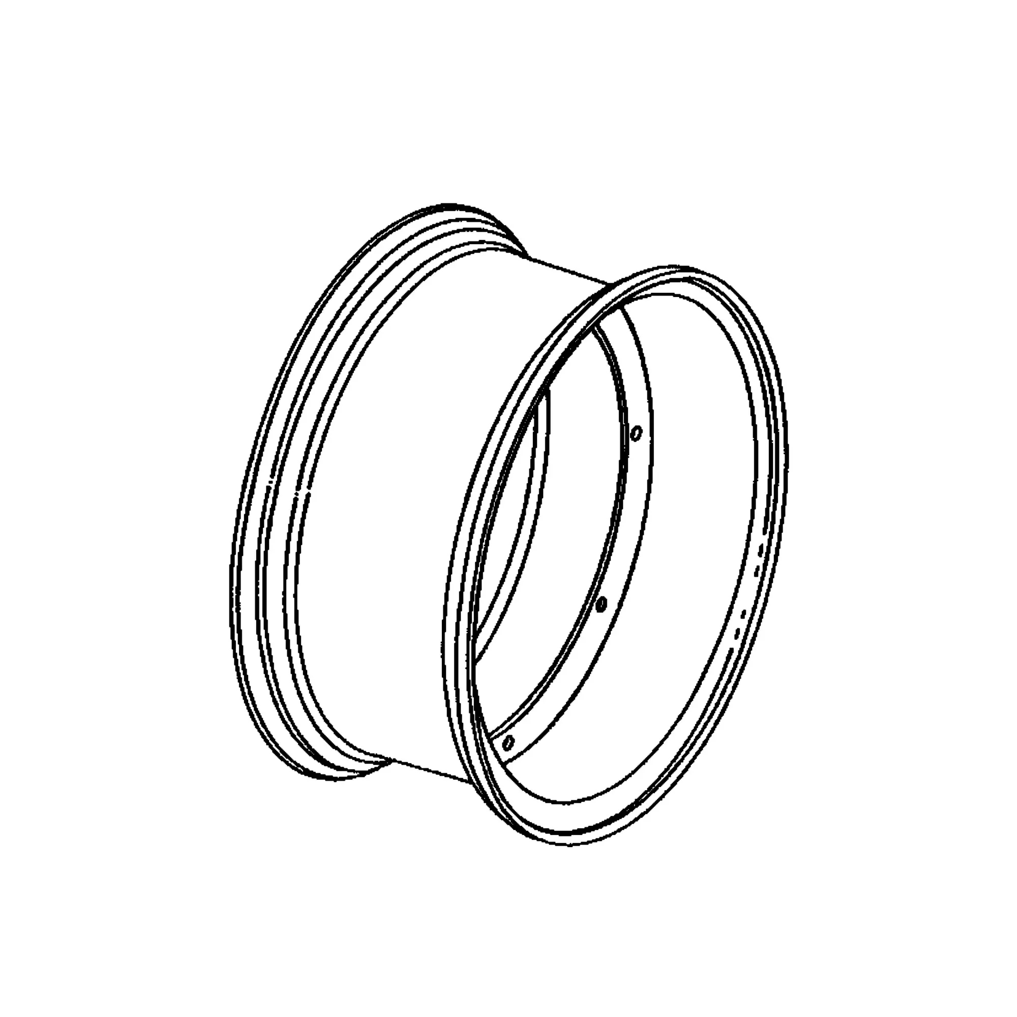 John Deere Rim, 10 X 24 - RE19433