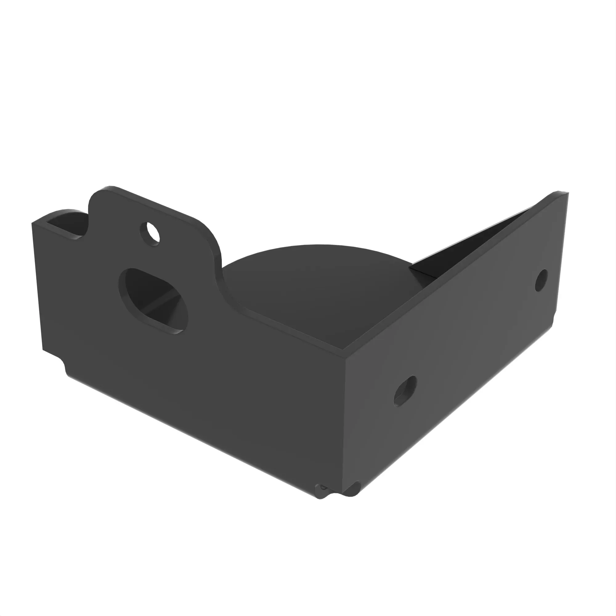 LH REAR WORKLIGHT BRUSHGUARD