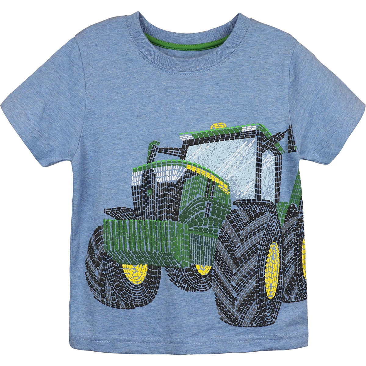 Toddler Pixel Tractor T-Shirt