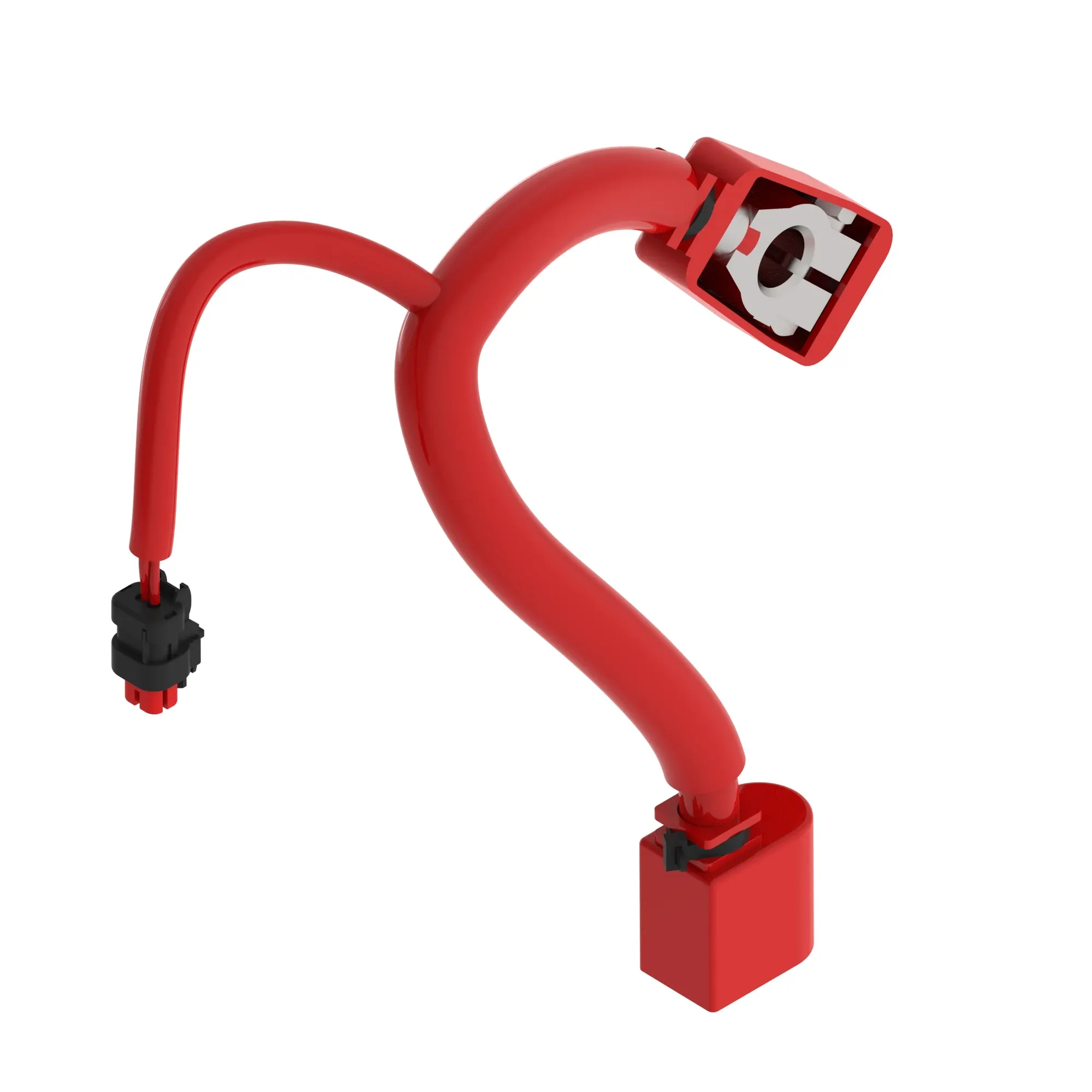 John Deere Positive Battery Cable, Length 418 mm - AT495078