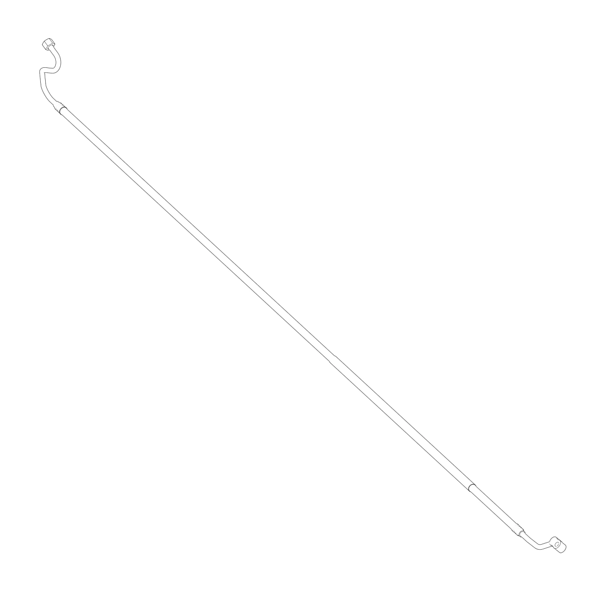 Refrigerant Hose, Discharge Side