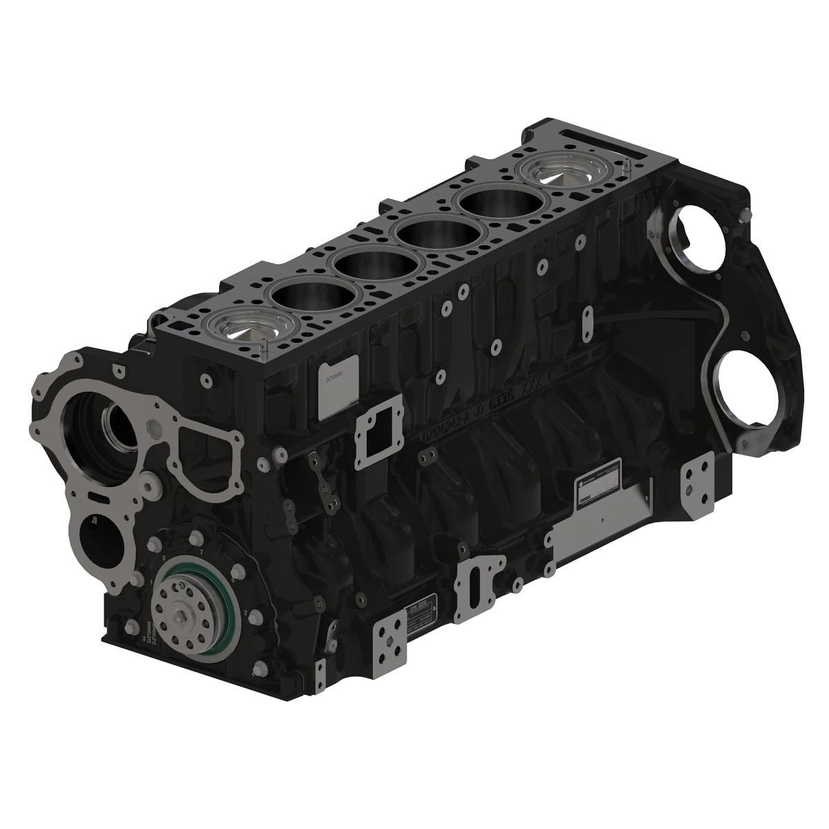 Short Block Assembly, Series Turbo