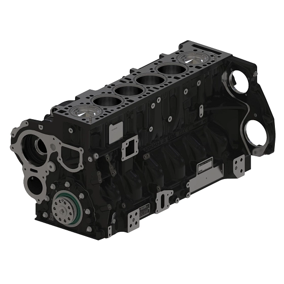 John Deere Short Block Assembly, 06 Cylinder - DZ113681