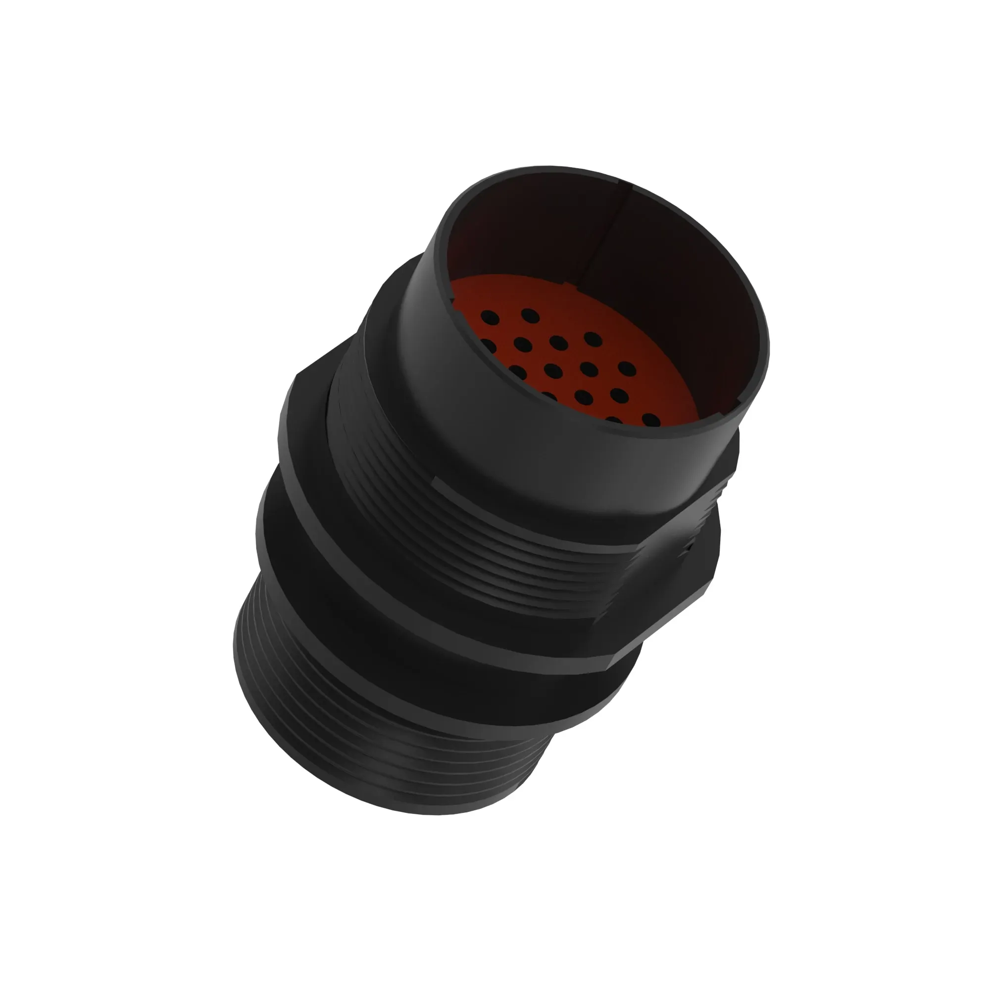 CONN DEUTSCH HDP20 31W FS BLK PLSTC