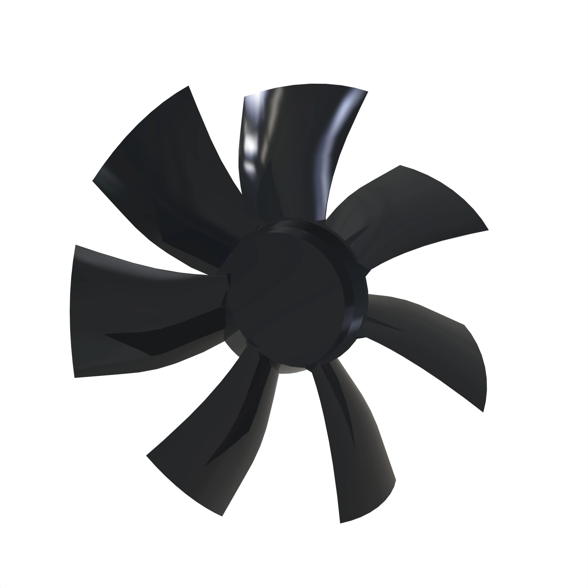 FAN, 28  7-BLADED PLASTIC