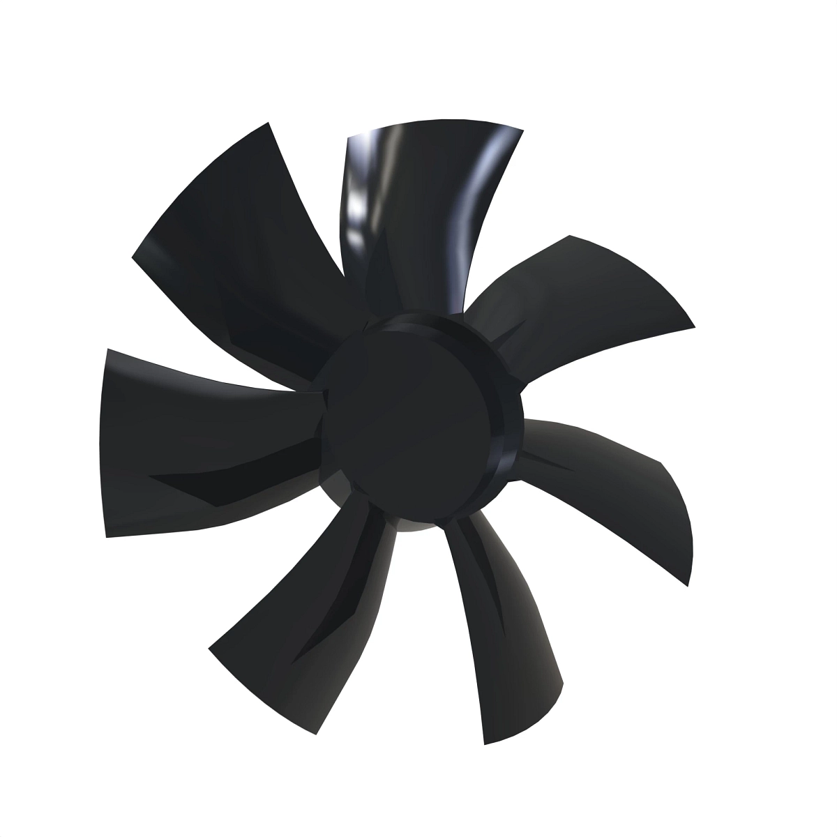 Fan, 28 7-Bladed Plastic