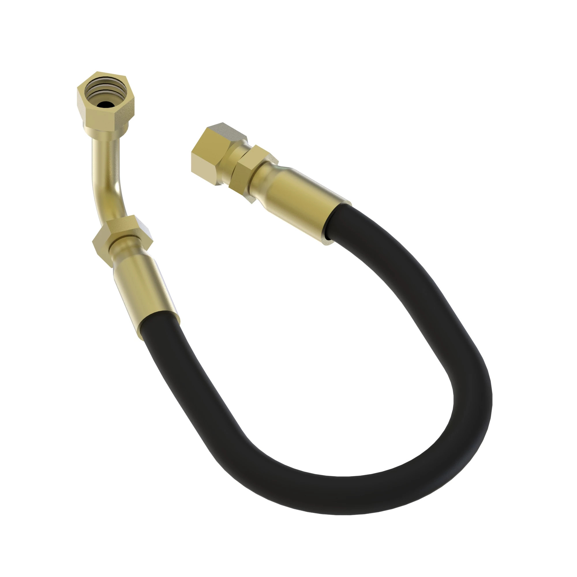 John Deere Clutch Housing Hydraulic Hose - YZ91542