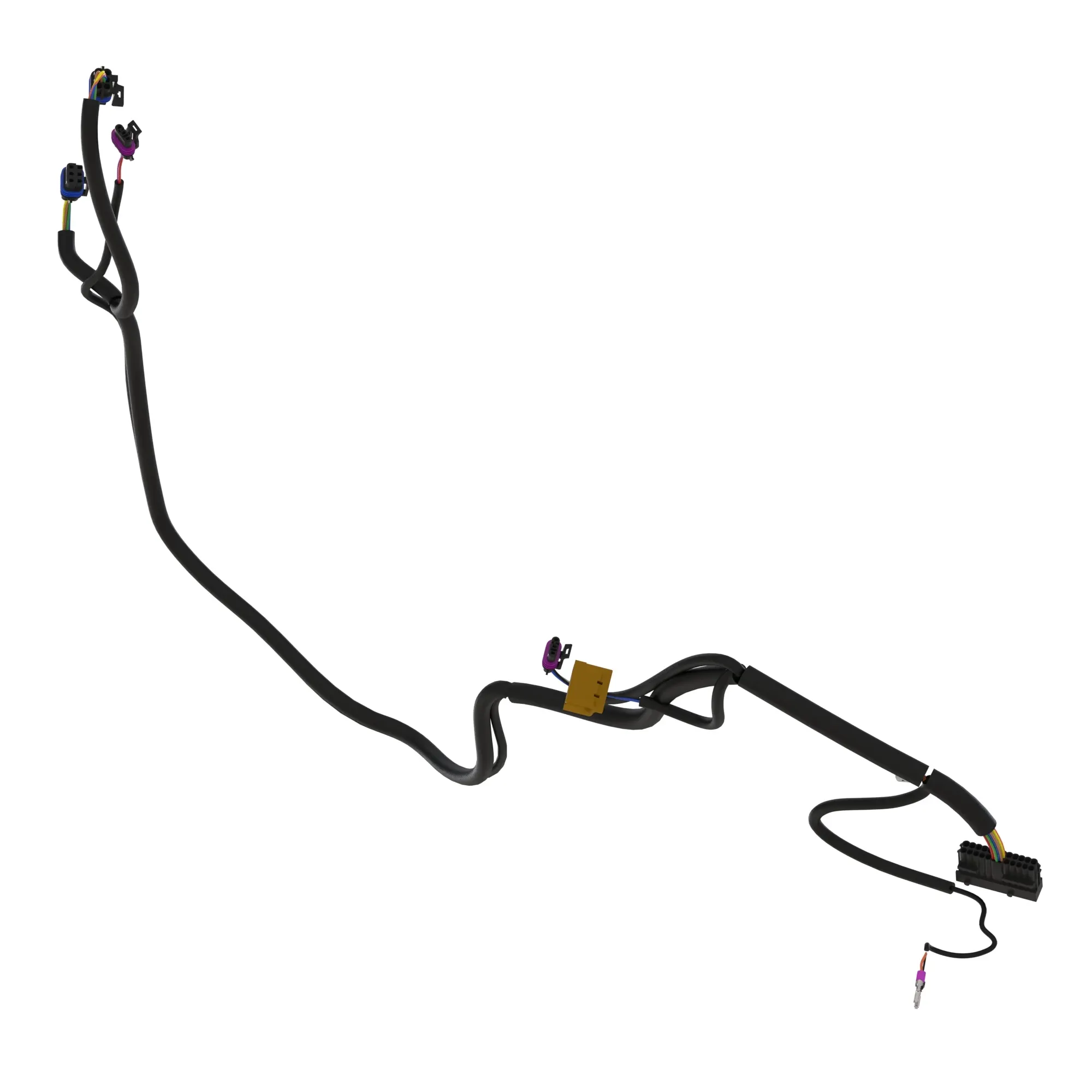 John Deere Left Side Fender Wiring Harness - AL207322