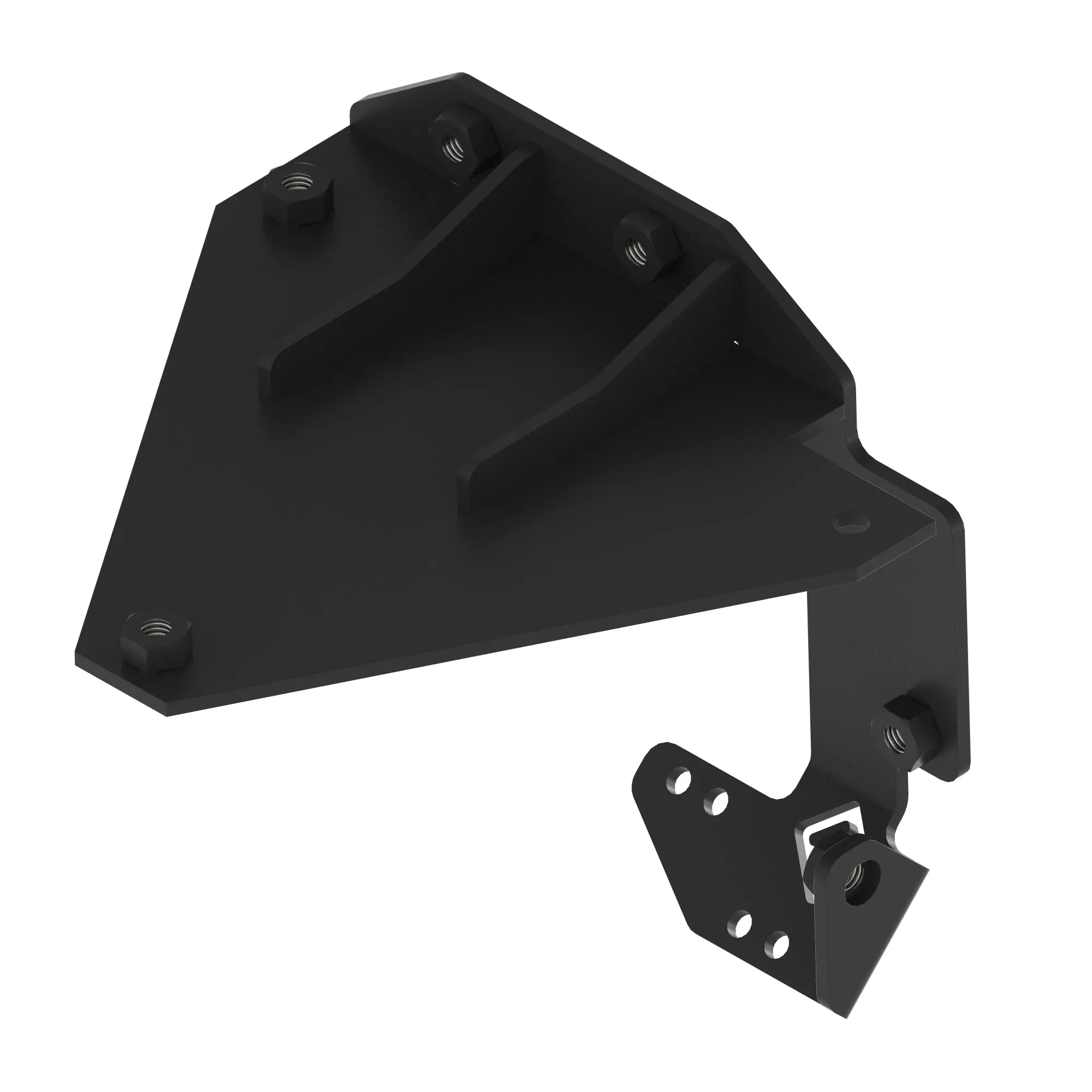 John Deere Def Header with Box Bracket - AT487112