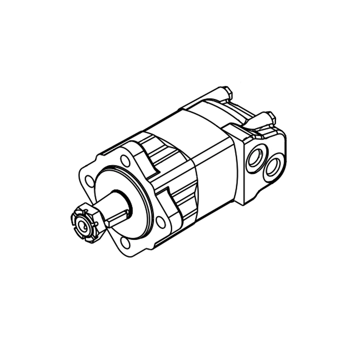 Hydraulic Motor, Motor-Hyd 100CC C/