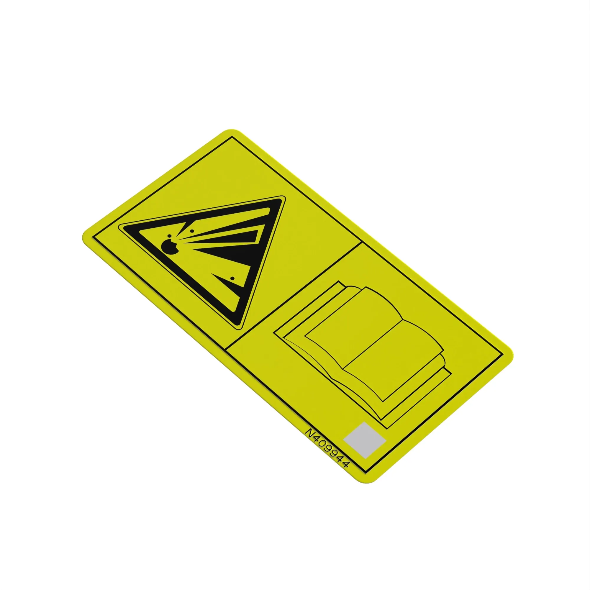 LABEL, CAUTION PRESSURE