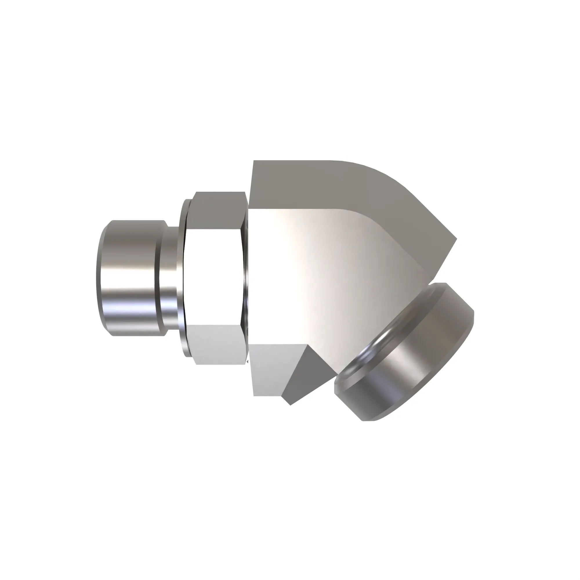 45 DEG STRAIGHT THREAD,O-RING FSF